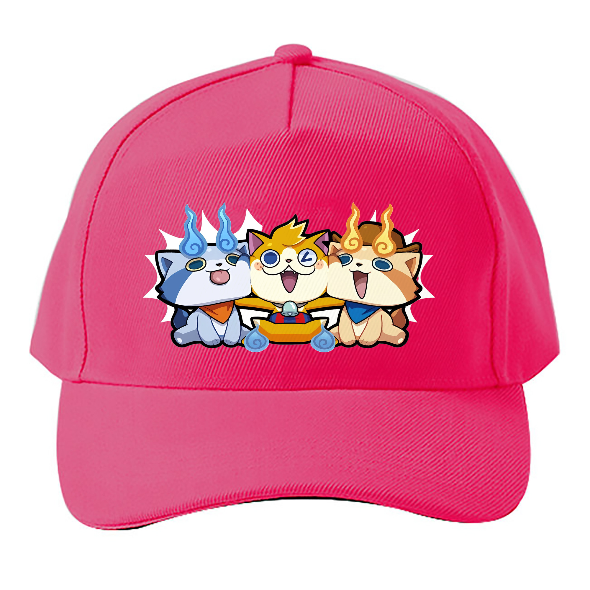 （画像用） 妖怪ウォッチ Yo-kai Watch ベースボールキャップ 綿100％ 男女兼用 帽子 スポーツ