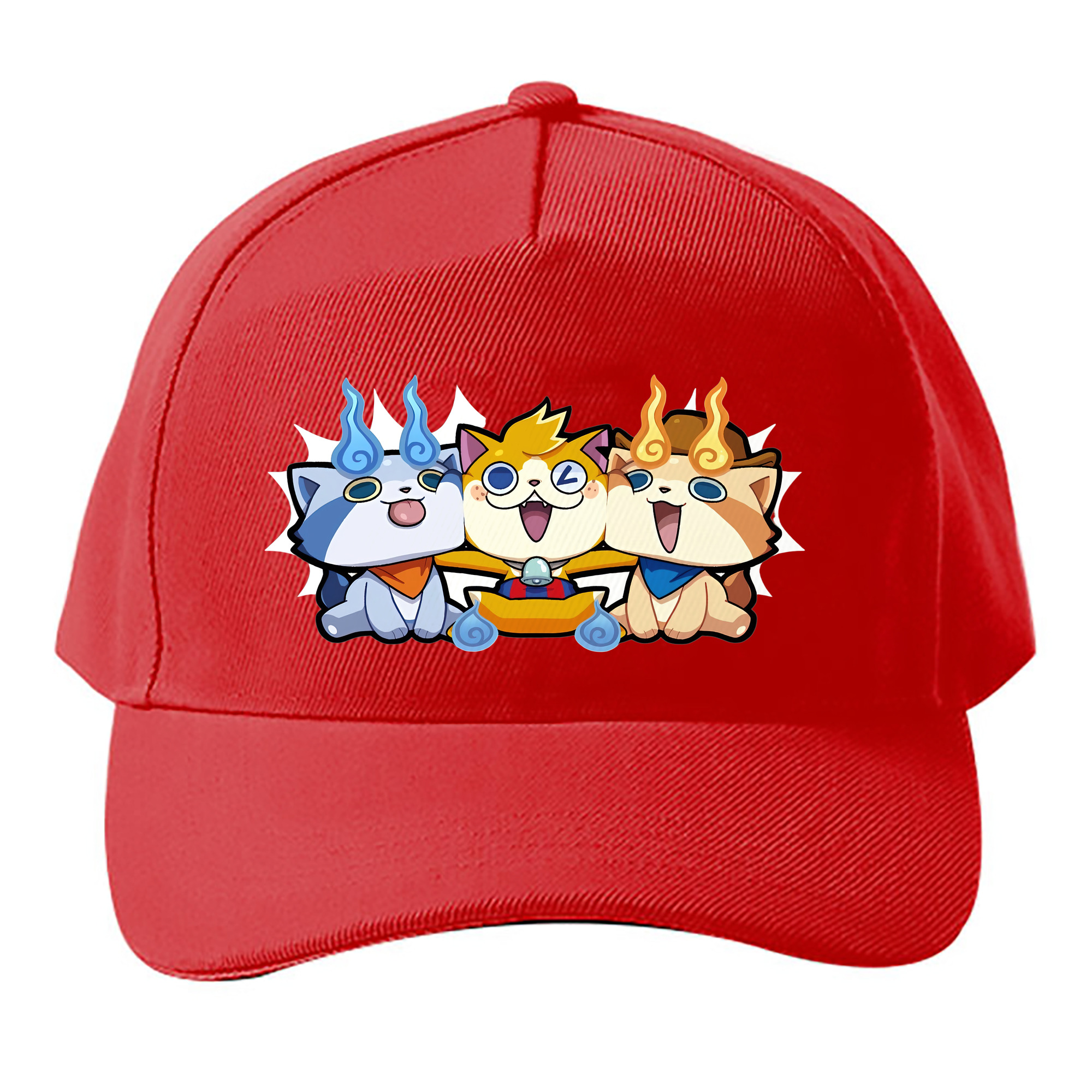 （画像用） 妖怪ウォッチ Yo-kai Watch ベースボールキャップ 綿100％ 男女兼用 帽子 スポーツ