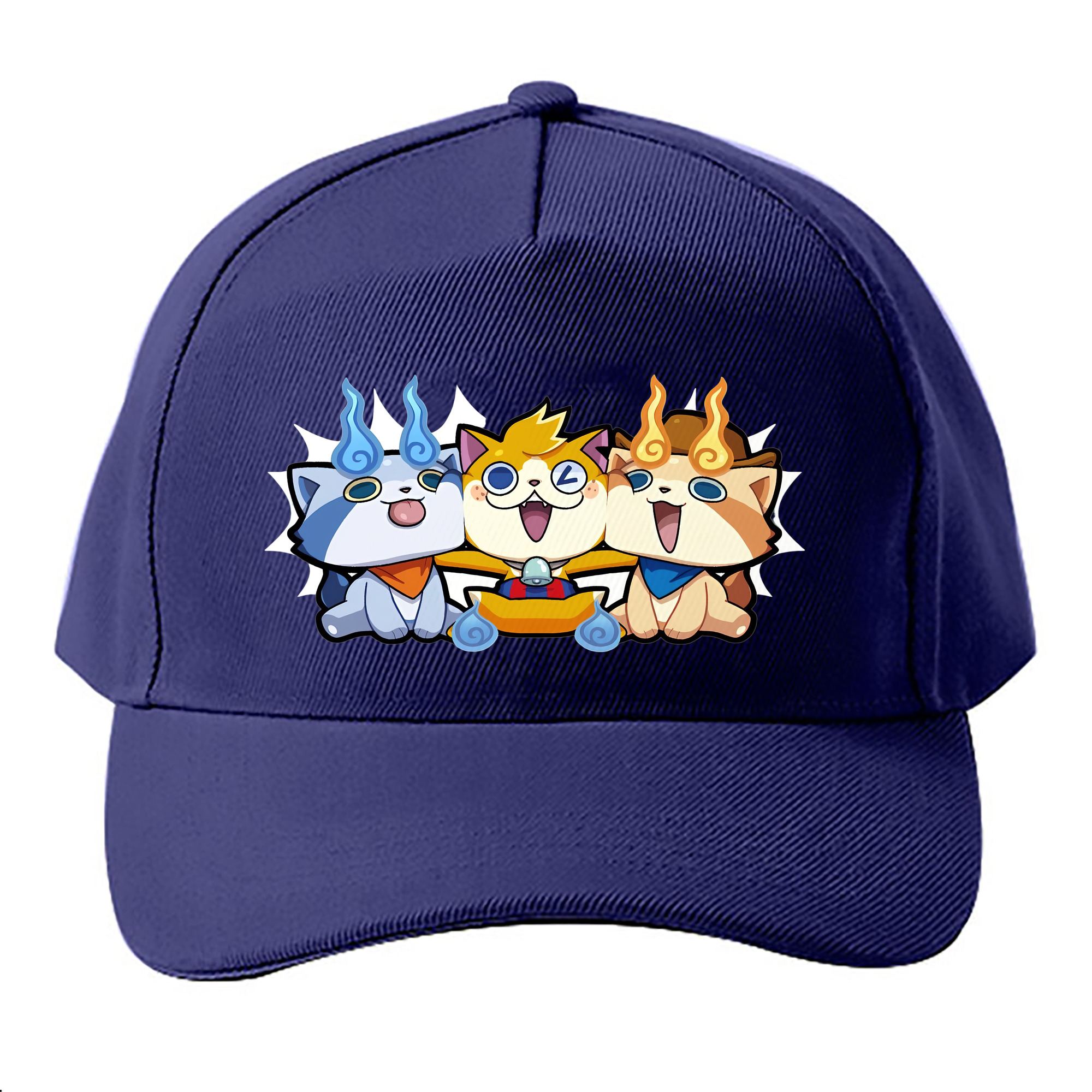 （画像用） 妖怪ウォッチ Yo-kai Watch ベースボールキャップ 綿100％ 男女兼用 帽子 スポーツ