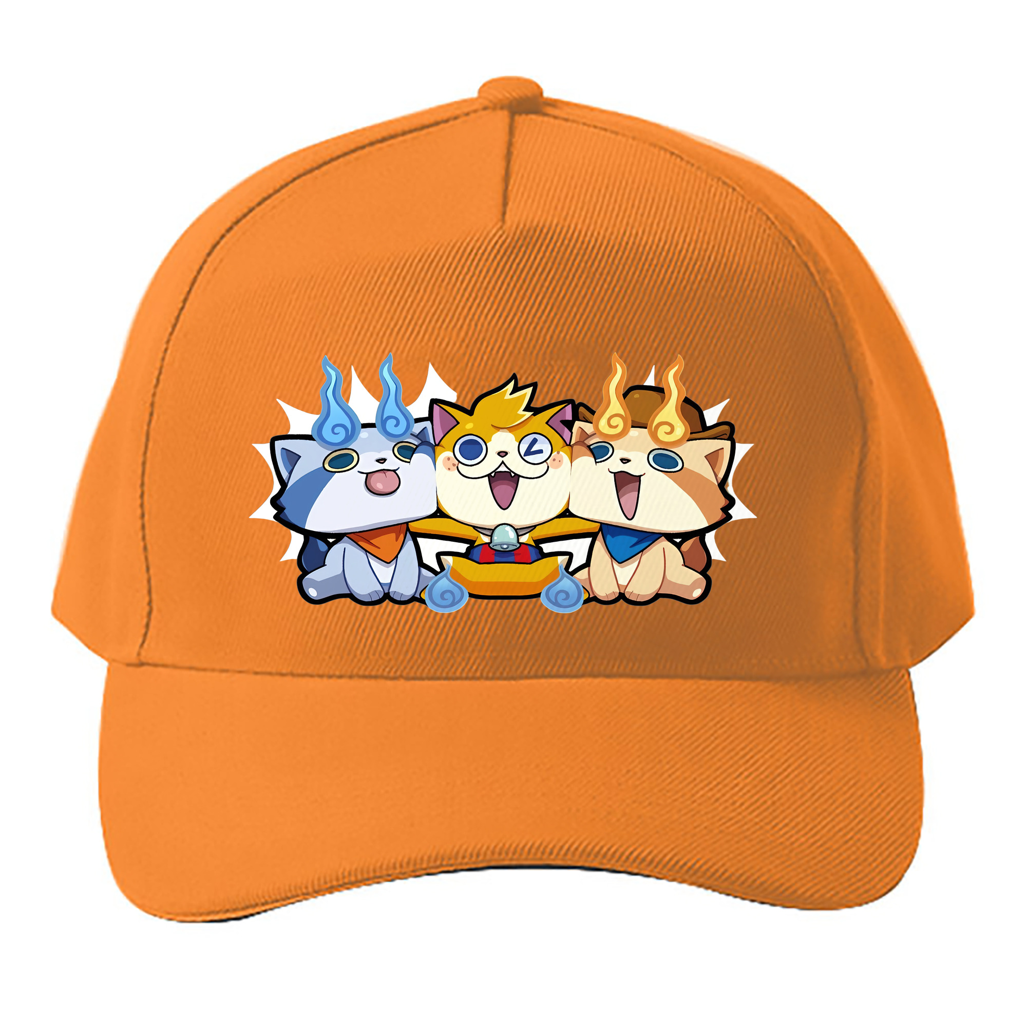 （画像用） 妖怪ウォッチ Yo-kai Watch ベースボールキャップ 綿100％ 男女兼用 帽子 スポーツ