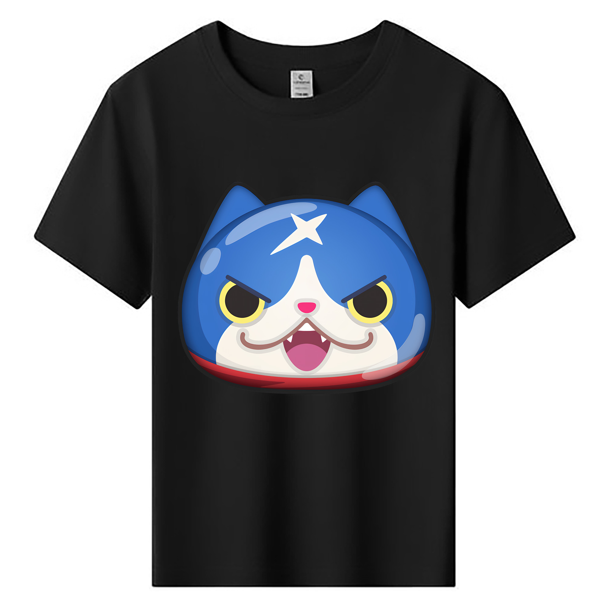 （画像用） 妖怪ウォッチ Yo-kai Watch 綿100％キッズTシャツ（フロントプリント）