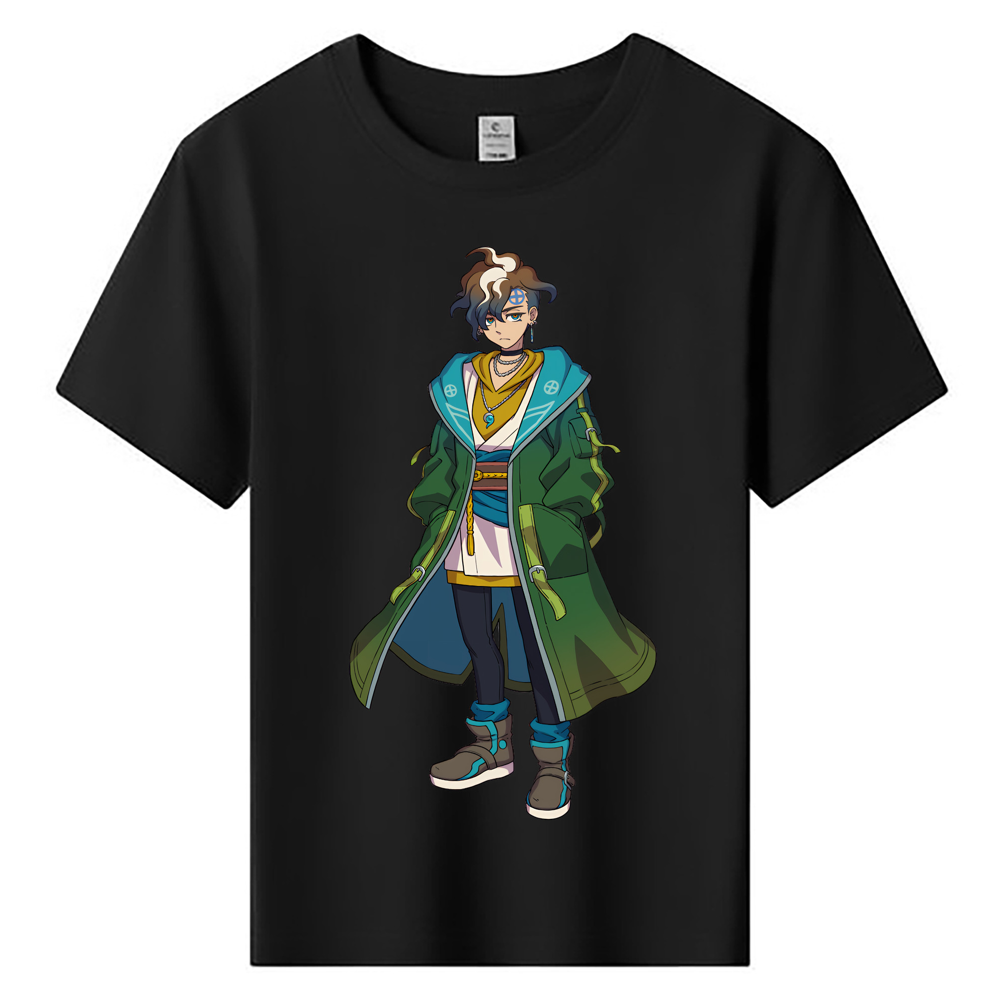 （画像用） 妖怪ウォッチ Yo-kai Watch 綿100％キッズTシャツ（フロントプリント）