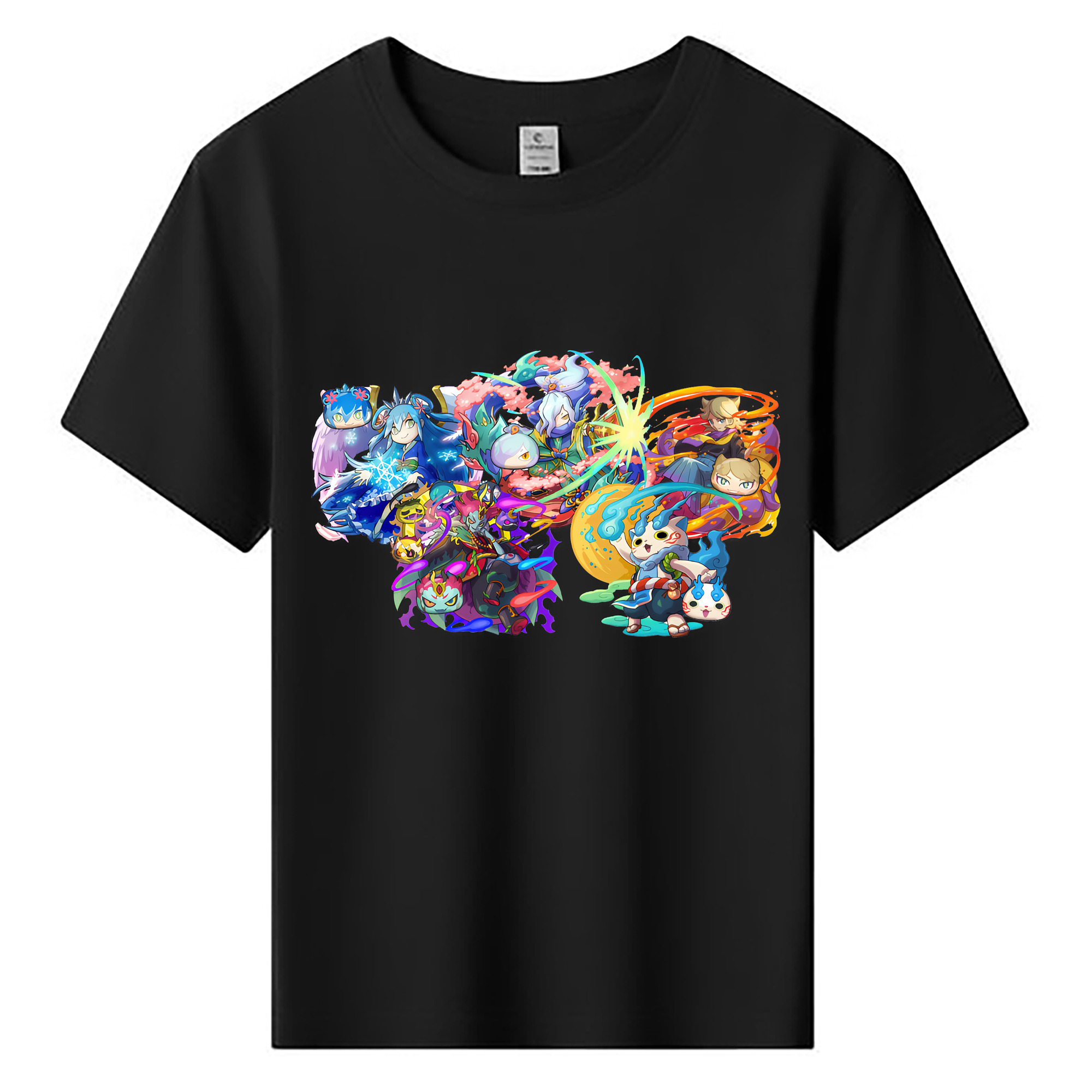 （画像用） 妖怪ウォッチ Yo-kai Watch 綿100％キッズTシャツ（フロントプリント）