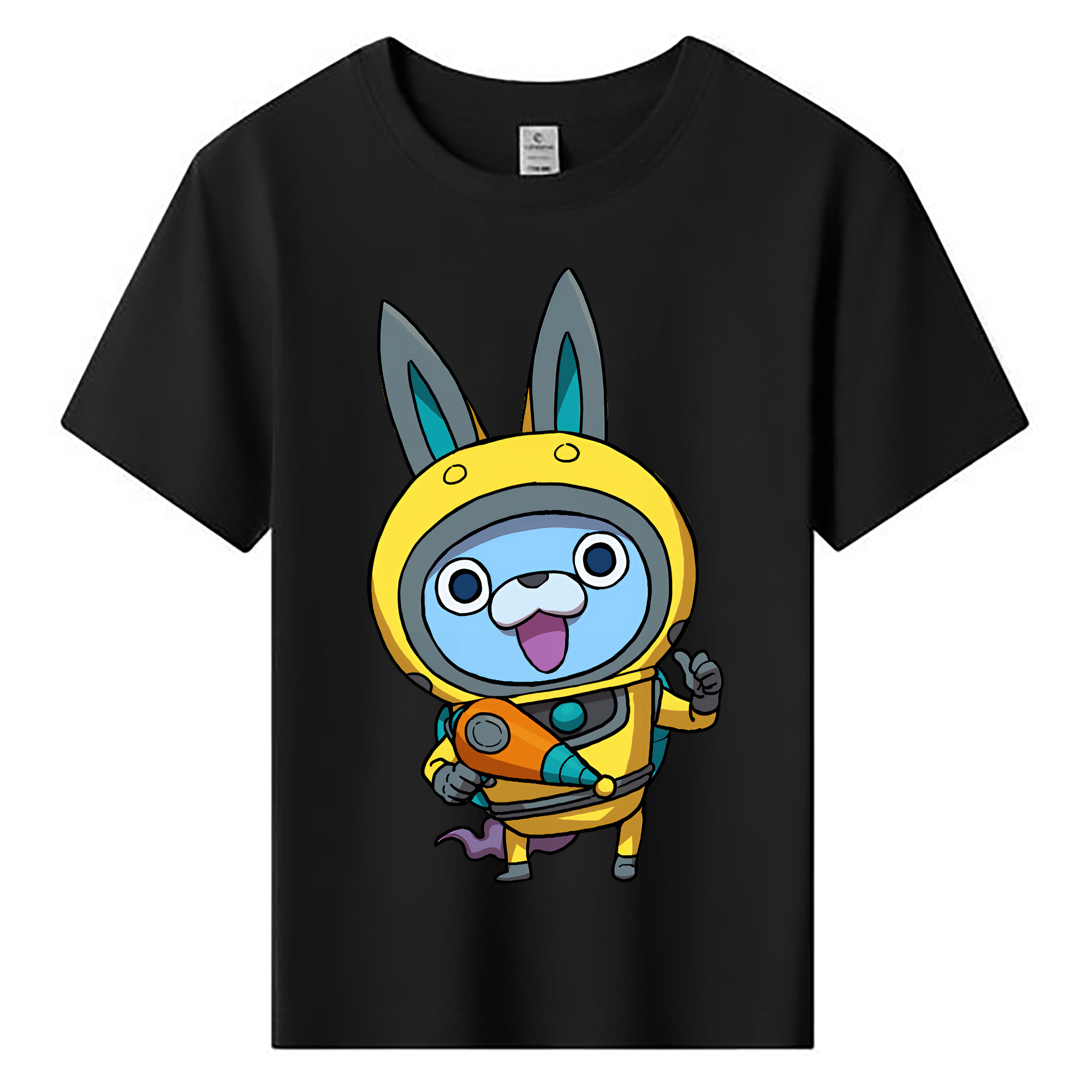 （画像用） 妖怪ウォッチ Yo-kai Watch 綿100％キッズTシャツ（フロントプリント）