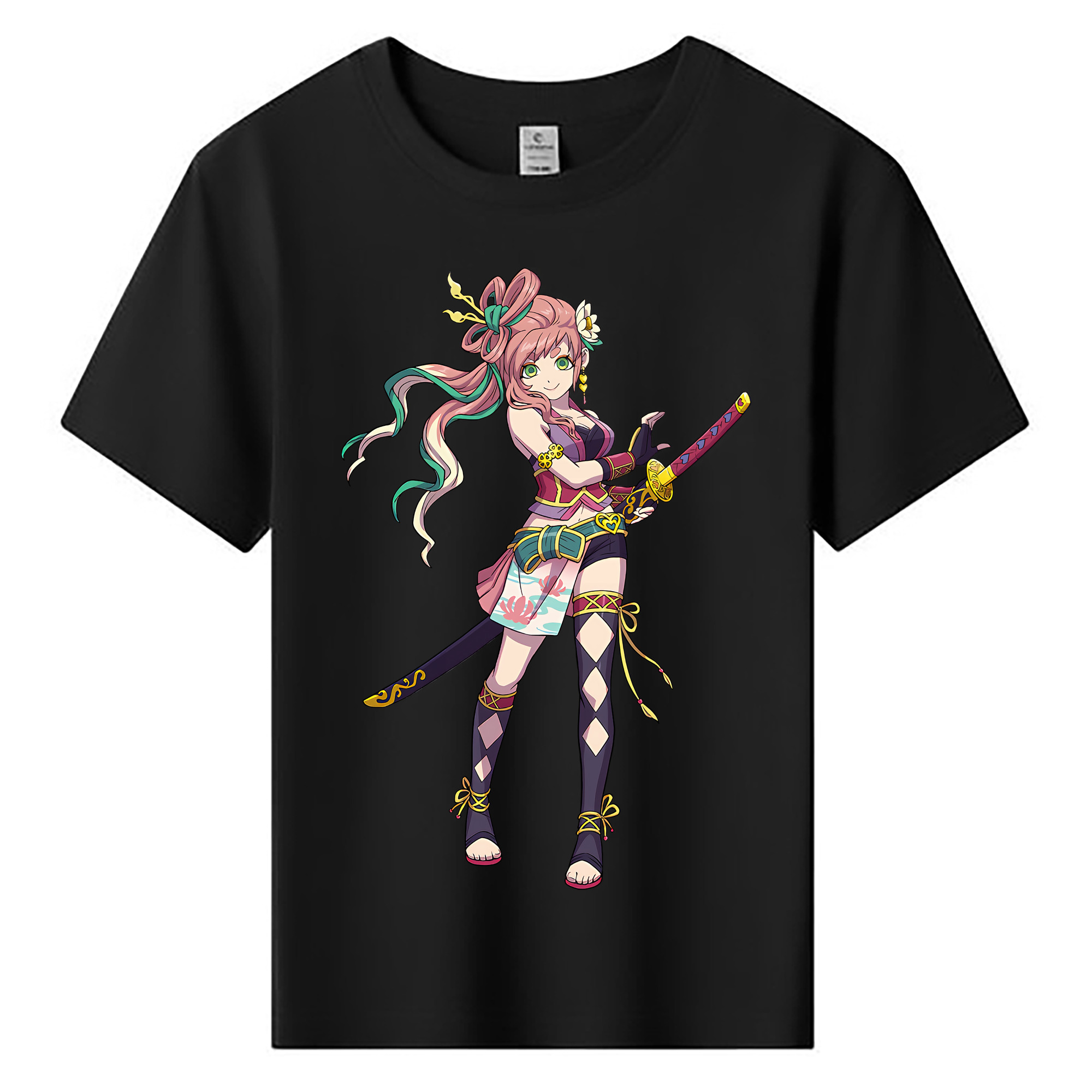 （画像用） 妖怪ウォッチ Yo-kai Watch 綿100％キッズTシャツ（フロントプリント）