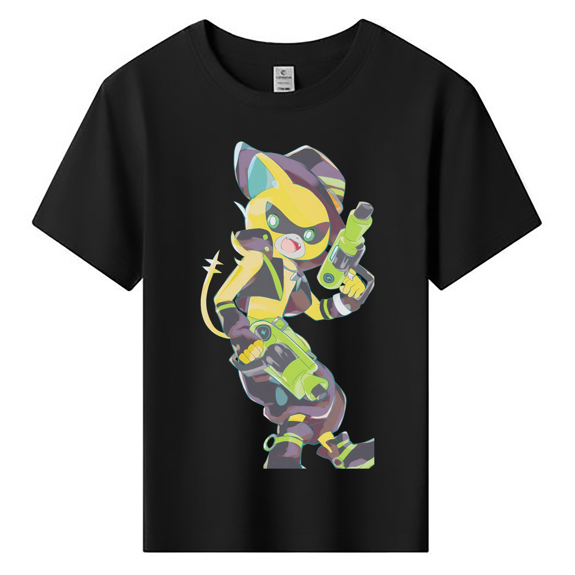 （画像用） 妖怪ウォッチ Yo-kai Watch 綿100％キッズTシャツ（フロントプリント）