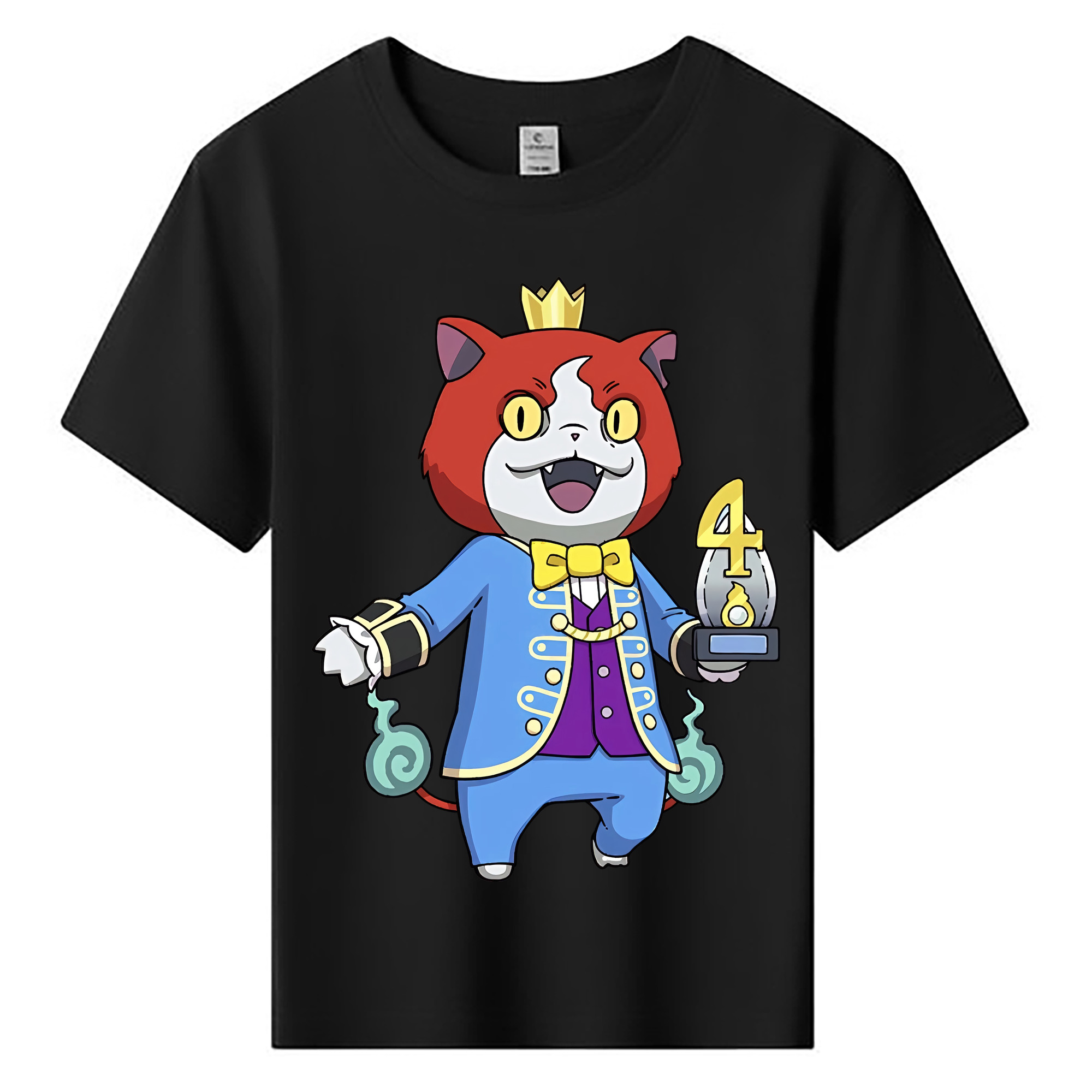 （画像用） 妖怪ウォッチ Yo-kai Watch 綿100％キッズTシャツ（フロントプリント）