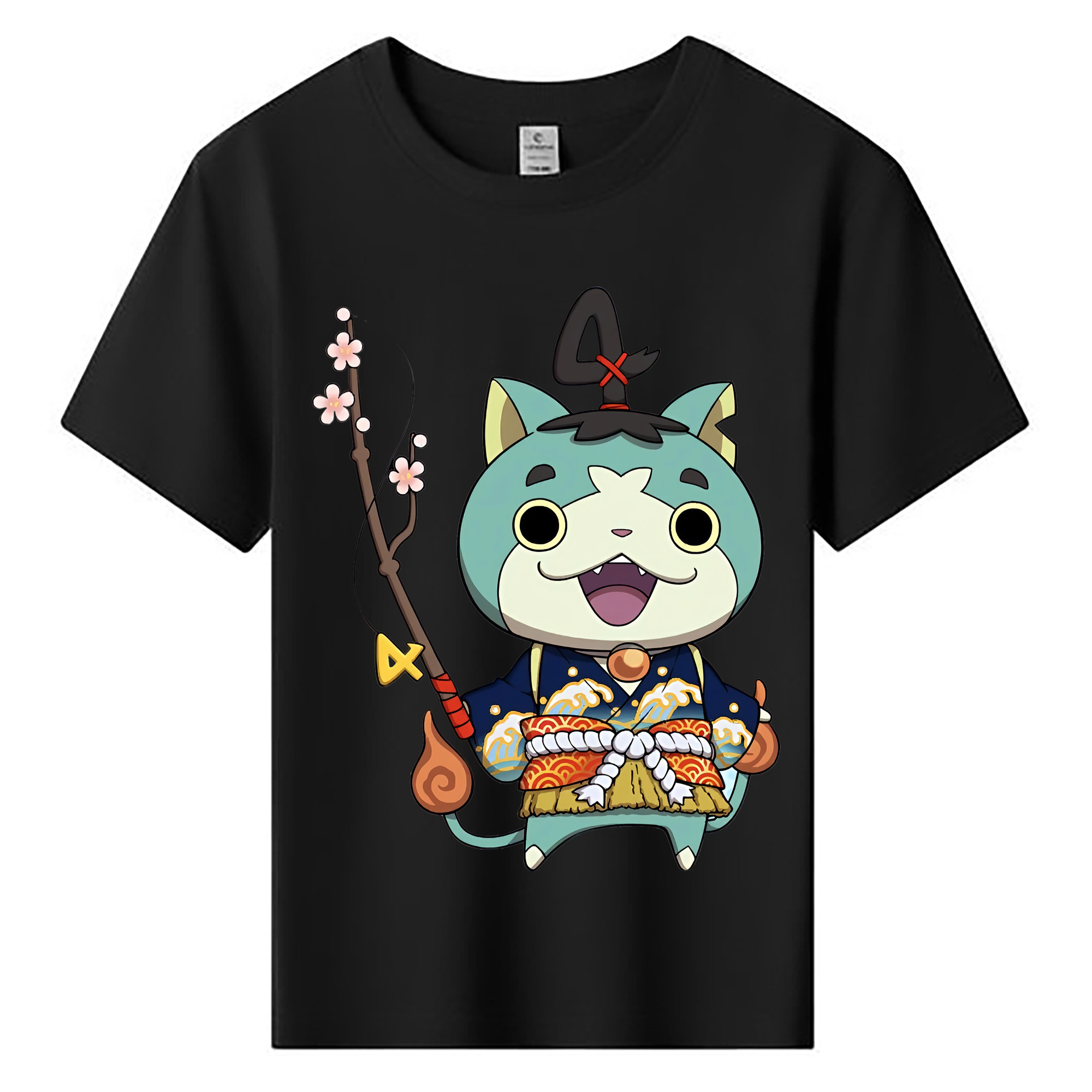 （画像用） 妖怪ウォッチ Yo-kai Watch 綿100％キッズTシャツ（フロントプリント）