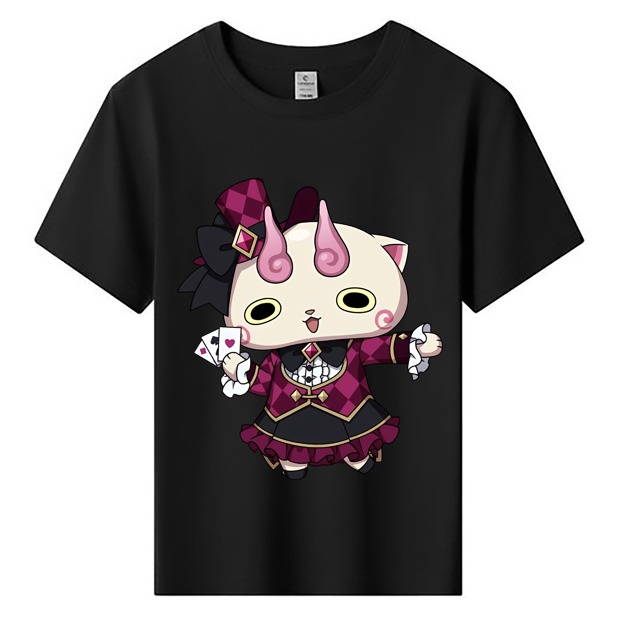 （画像用） 妖怪ウォッチ Yo-kai Watch 綿100％キッズTシャツ（フロントプリント）