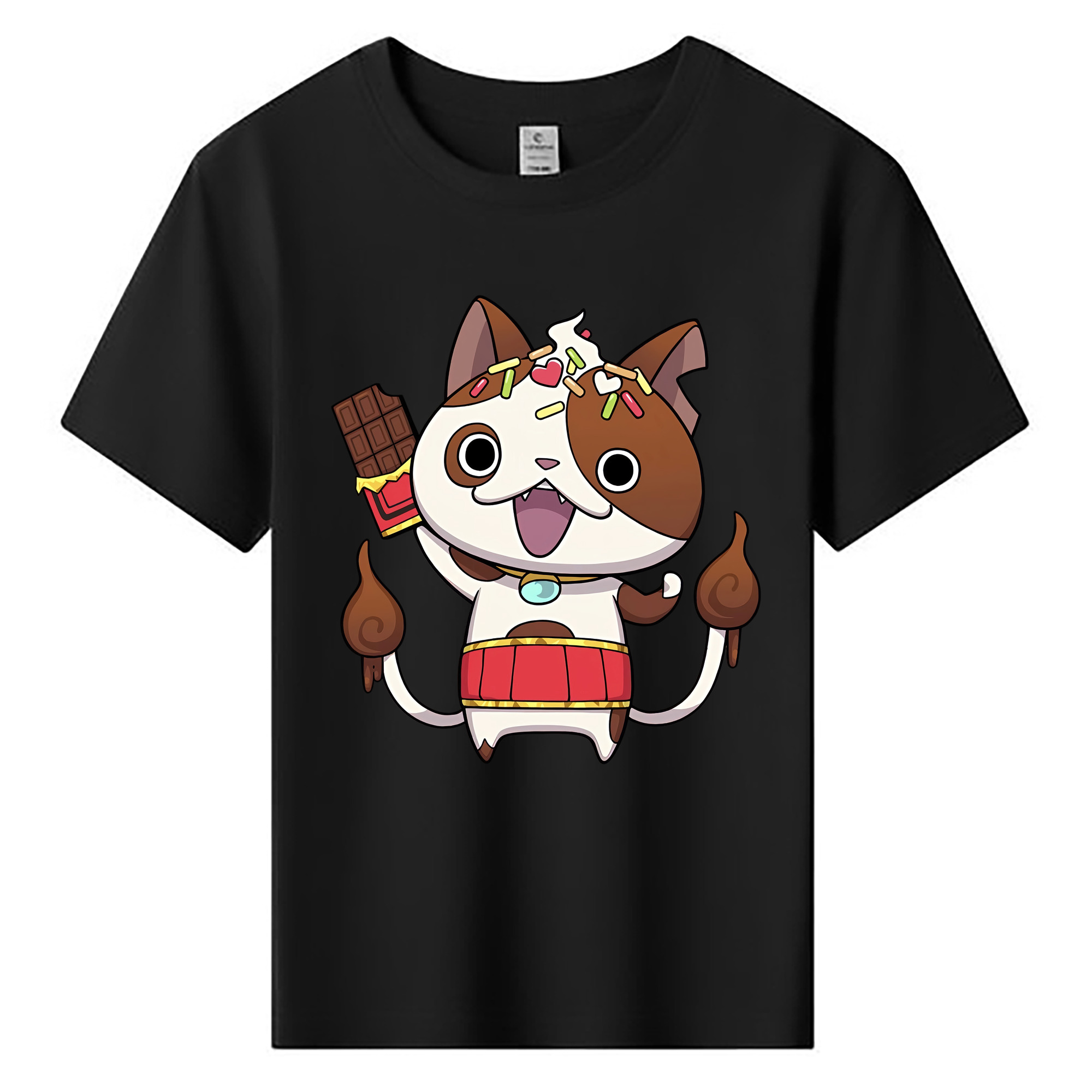 （画像用） 妖怪ウォッチ Yo-kai Watch 綿100％キッズTシャツ（フロントプリント）