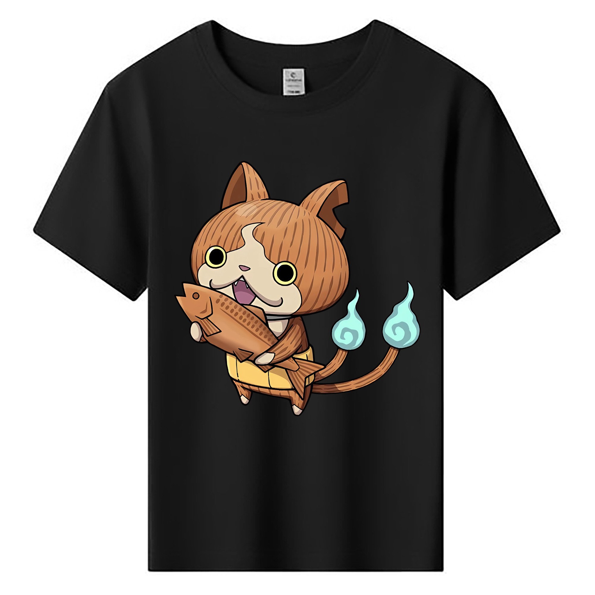 （画像用） 妖怪ウォッチ Yo-kai Watch 綿100％キッズTシャツ（フロントプリント）