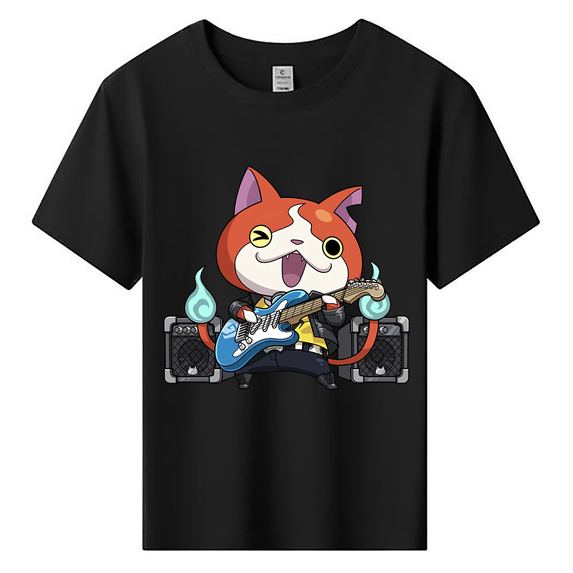 （画像用） 妖怪ウォッチ Yo-kai Watch 綿100％キッズTシャツ（フロントプリント）