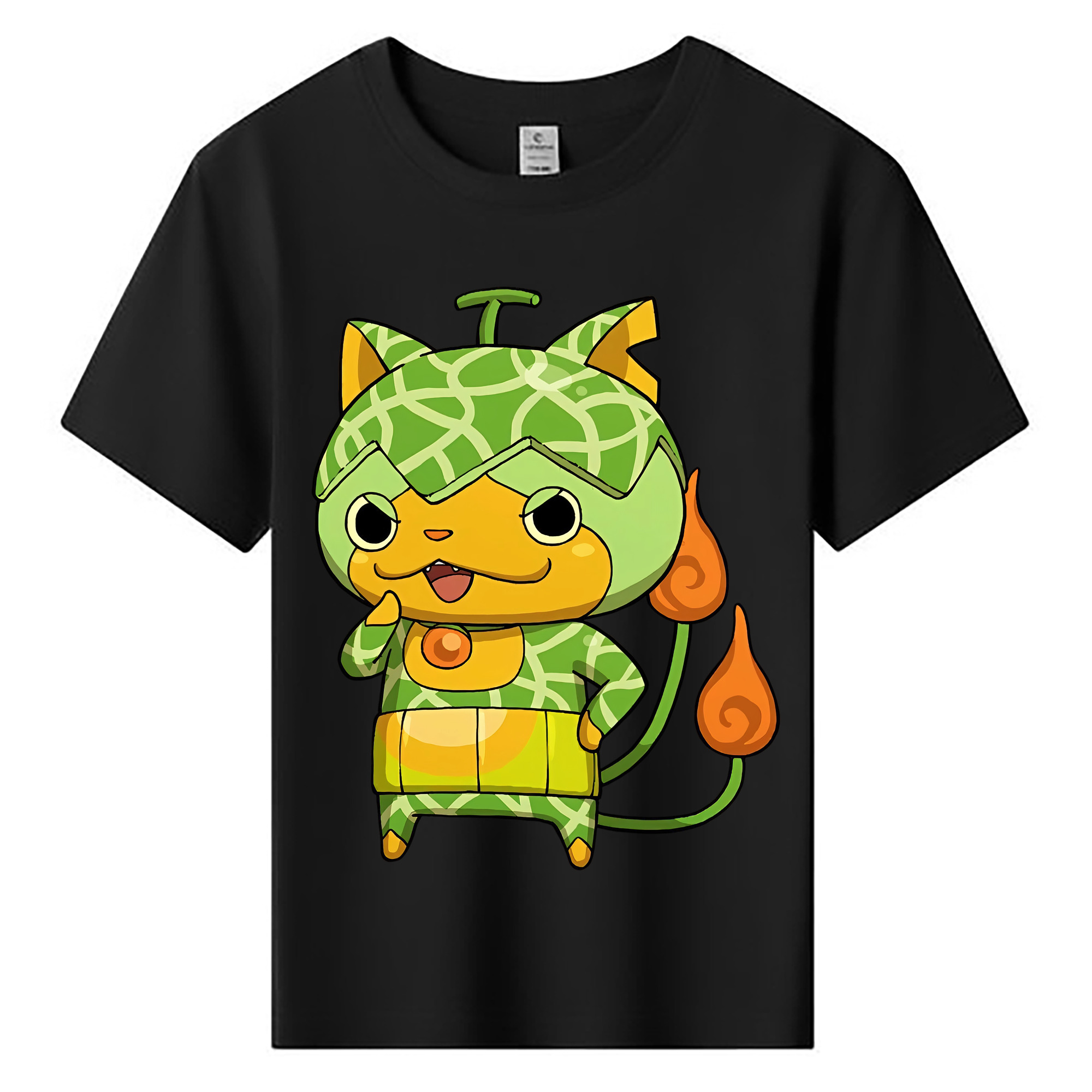 （画像用） 妖怪ウォッチ Yo-kai Watch 綿100％キッズTシャツ（フロントプリント）