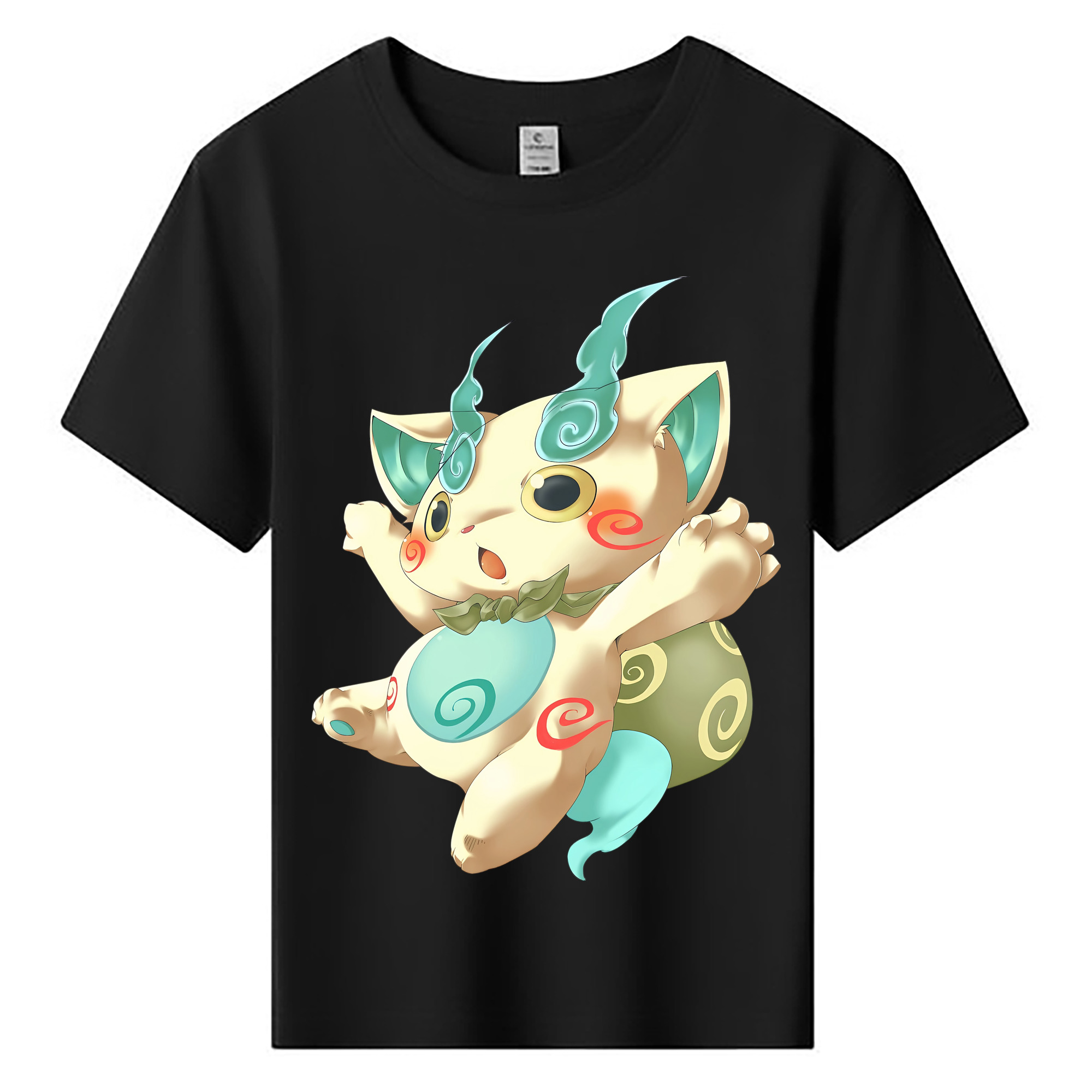 （画像用） 妖怪ウォッチ Yo-kai Watch 綿100％キッズTシャツ（フロントプリント）