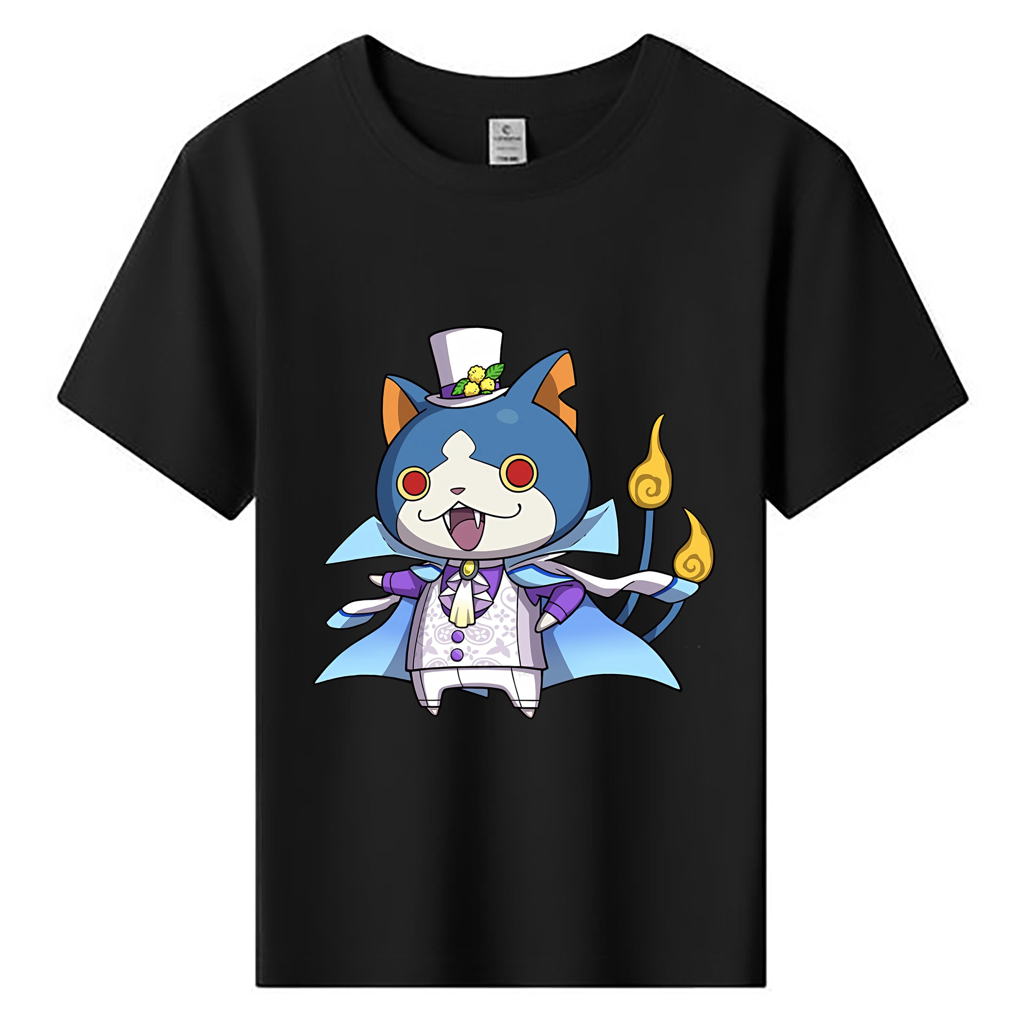 （画像用） 妖怪ウォッチ Yo-kai Watch 綿100％キッズTシャツ（フロントプリント）