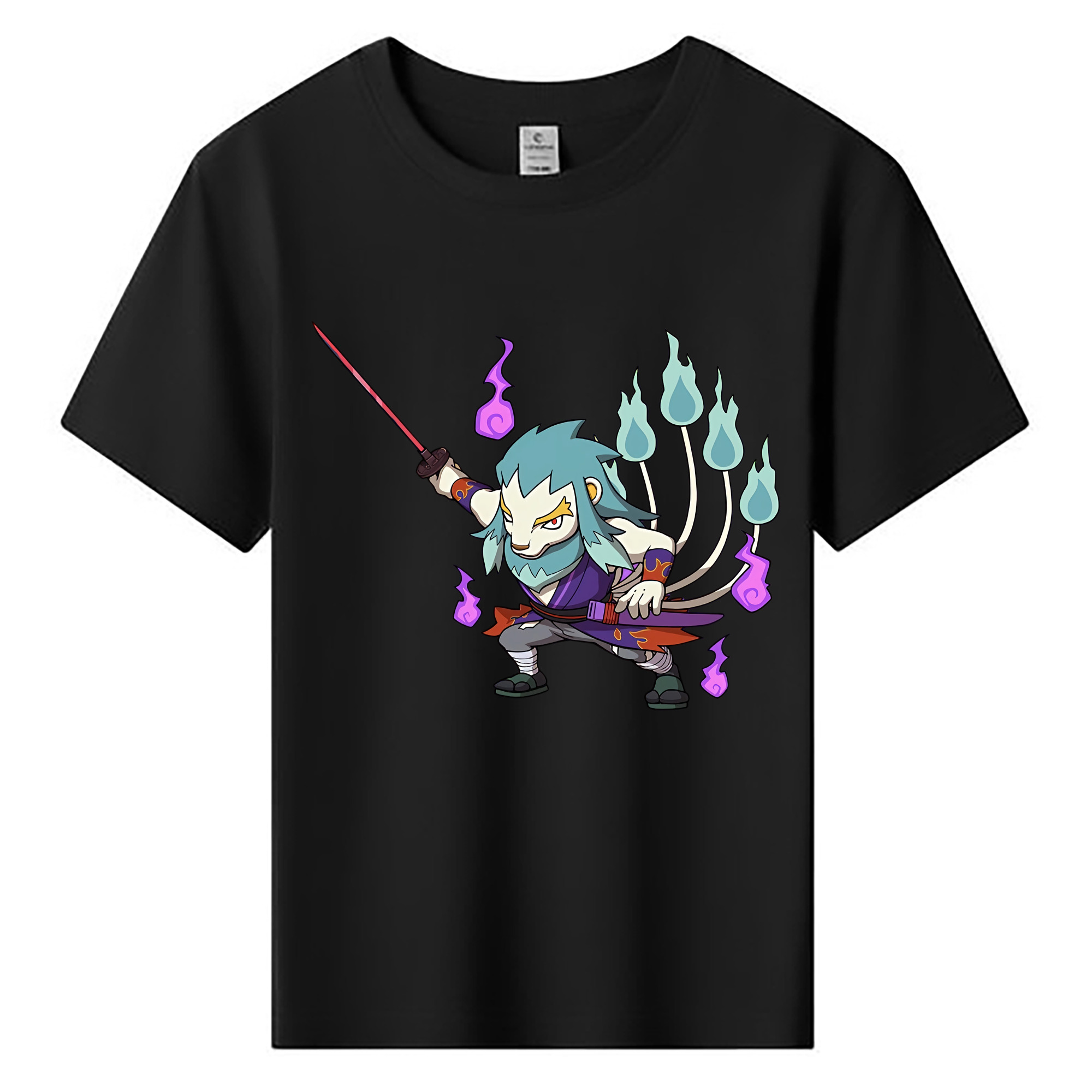 （画像用） 妖怪ウォッチ Yo-kai Watch 綿100％キッズTシャツ（フロントプリント）