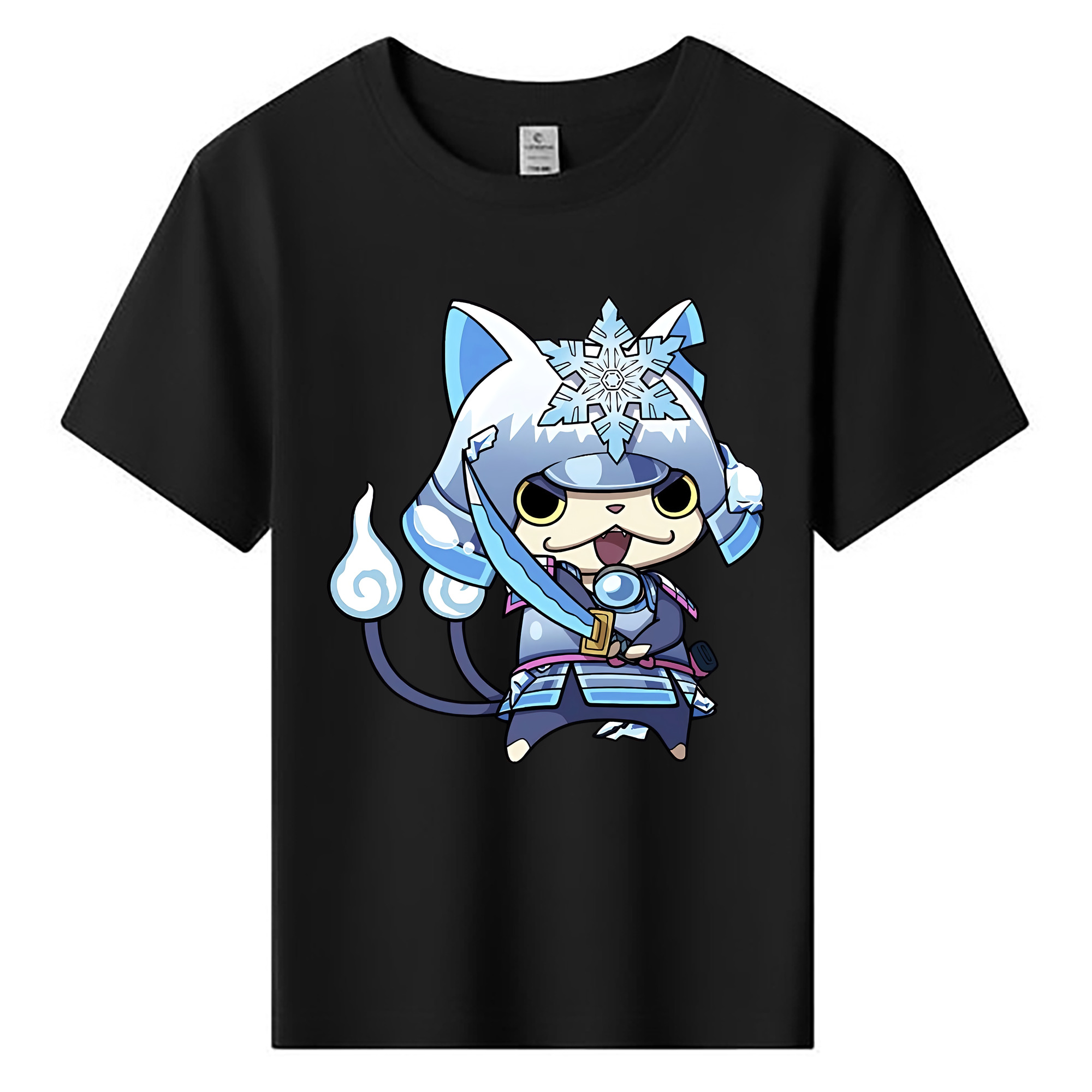 （画像用） 妖怪ウォッチ Yo-kai Watch 綿100％キッズTシャツ（フロントプリント）