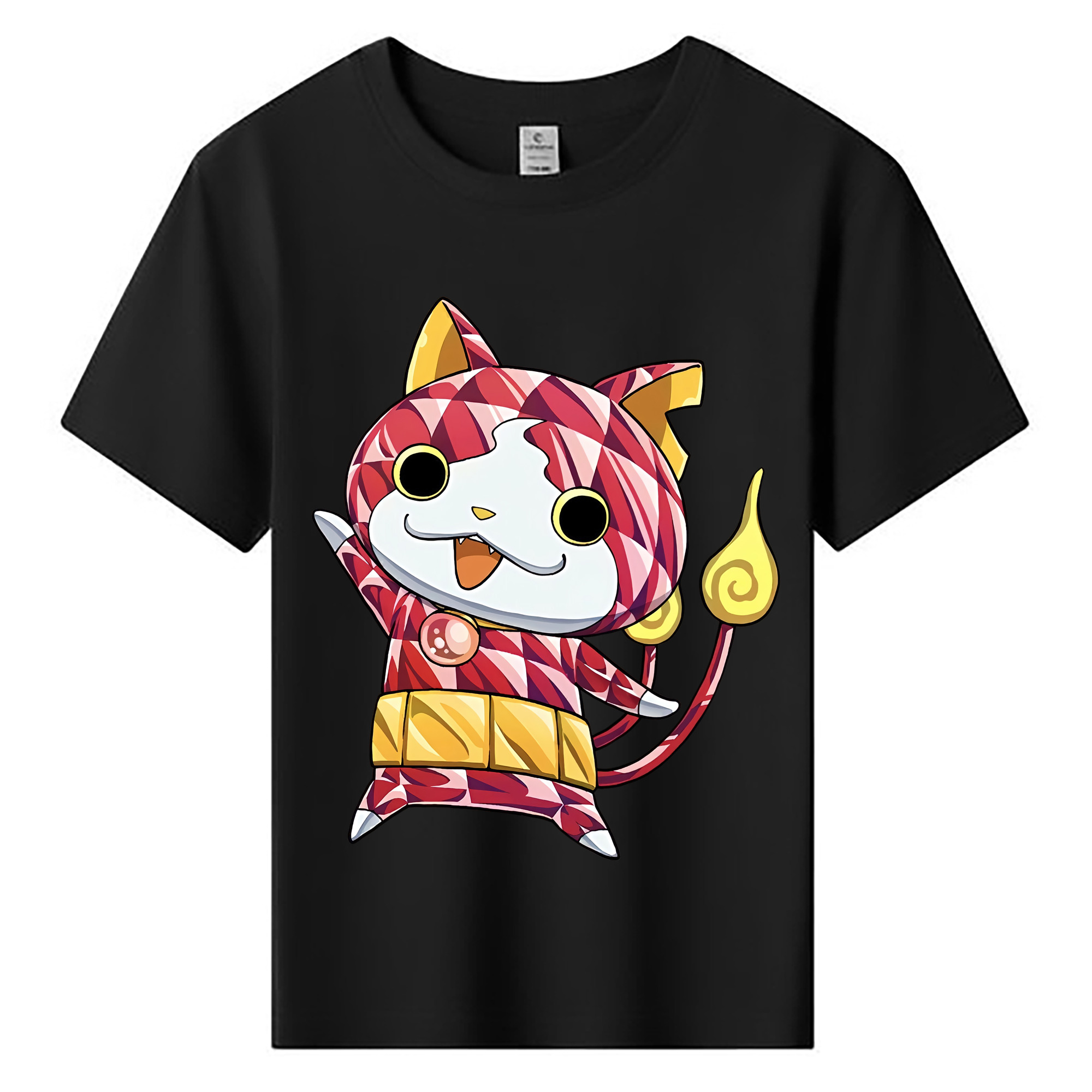 （画像用） 妖怪ウォッチ Yo-kai Watch 綿100％キッズTシャツ（フロントプリント）