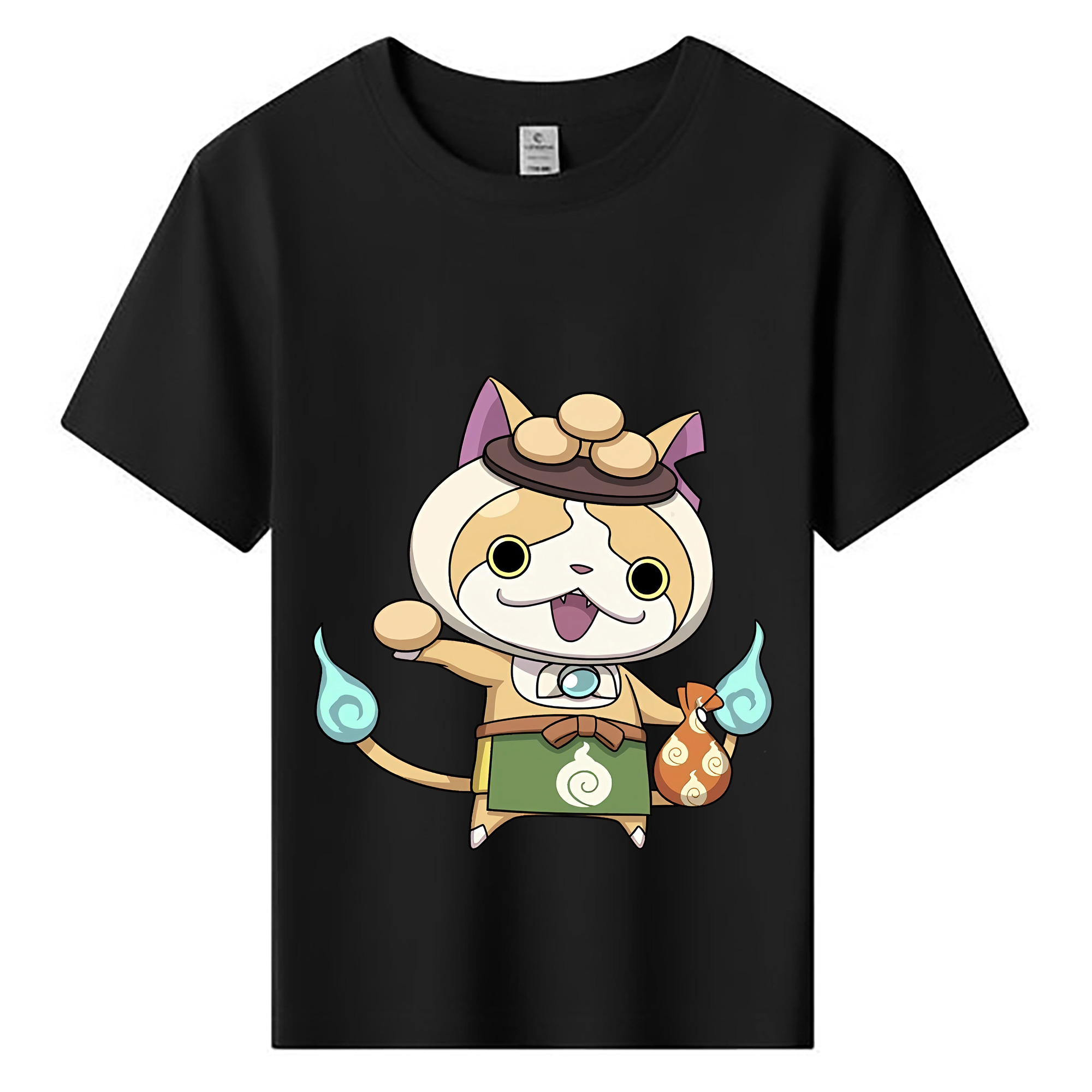 （画像用） 妖怪ウォッチ Yo-kai Watch 綿100％キッズTシャツ（フロントプリント）