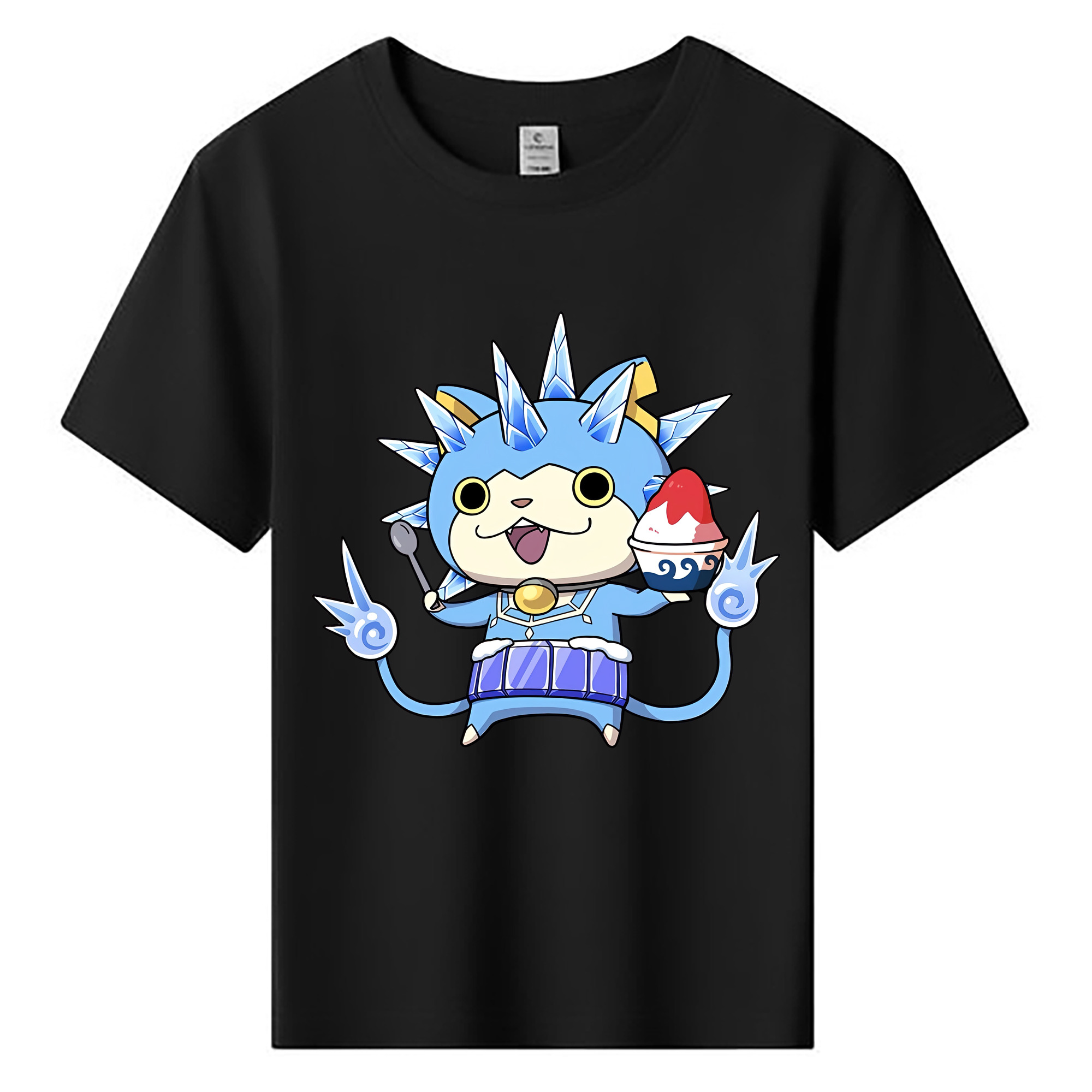 （画像用） 妖怪ウォッチ Yo-kai Watch 綿100％キッズTシャツ（フロントプリント）