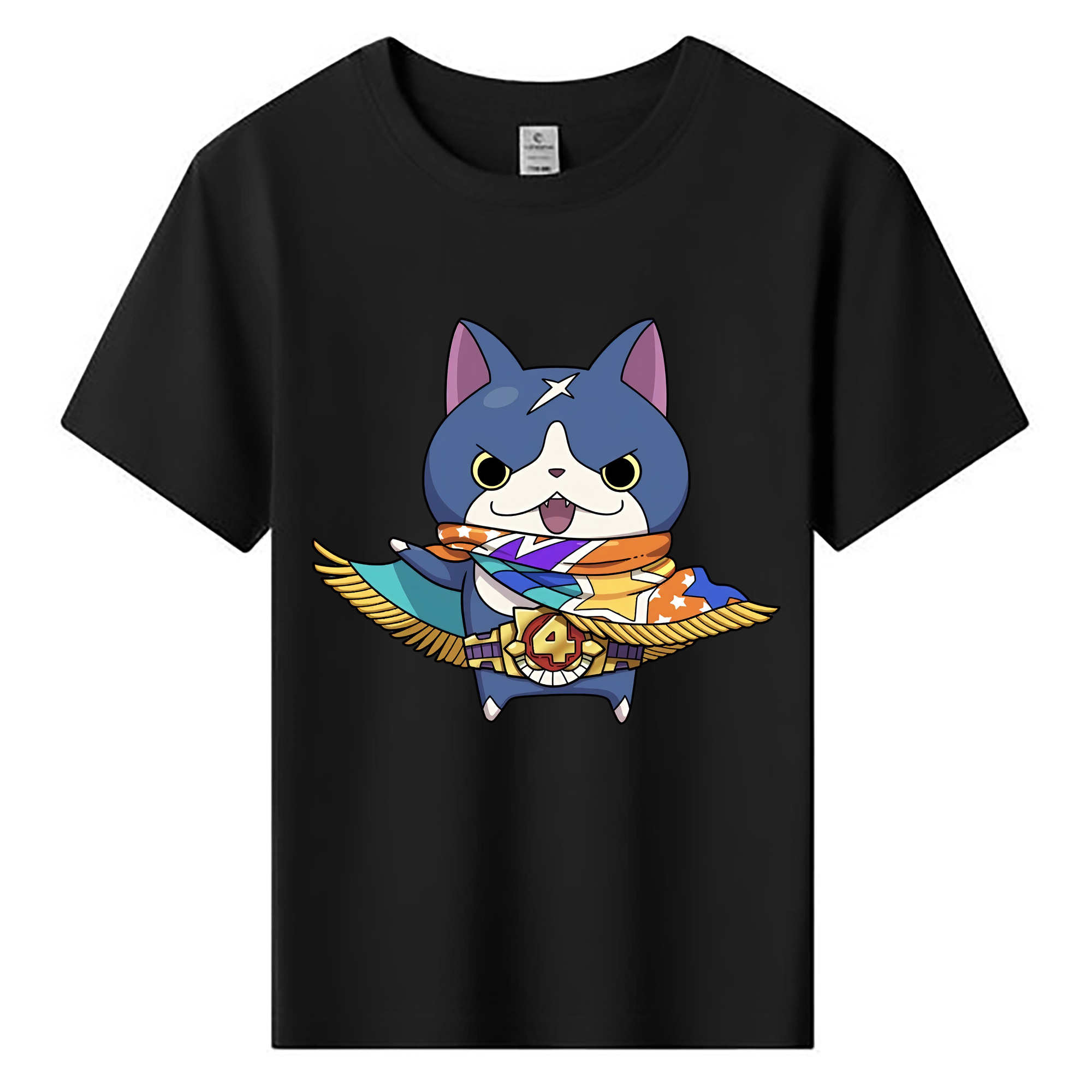 （画像用） 妖怪ウォッチ Yo-kai Watch 綿100％キッズTシャツ（フロントプリント）