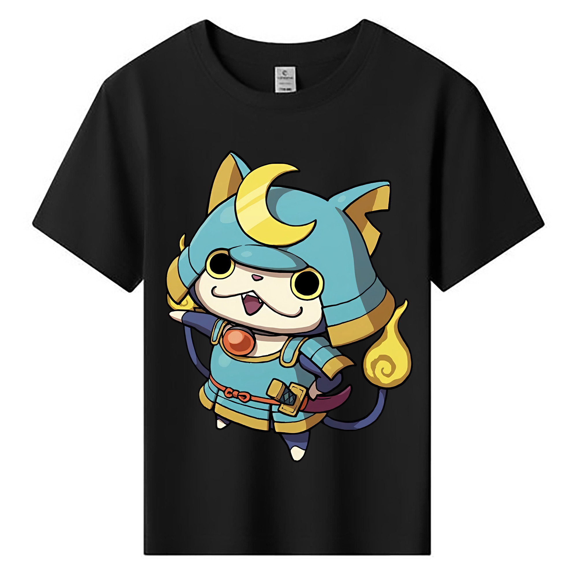 （画像用） 妖怪ウォッチ Yo-kai Watch 綿100％キッズTシャツ（フロントプリント）