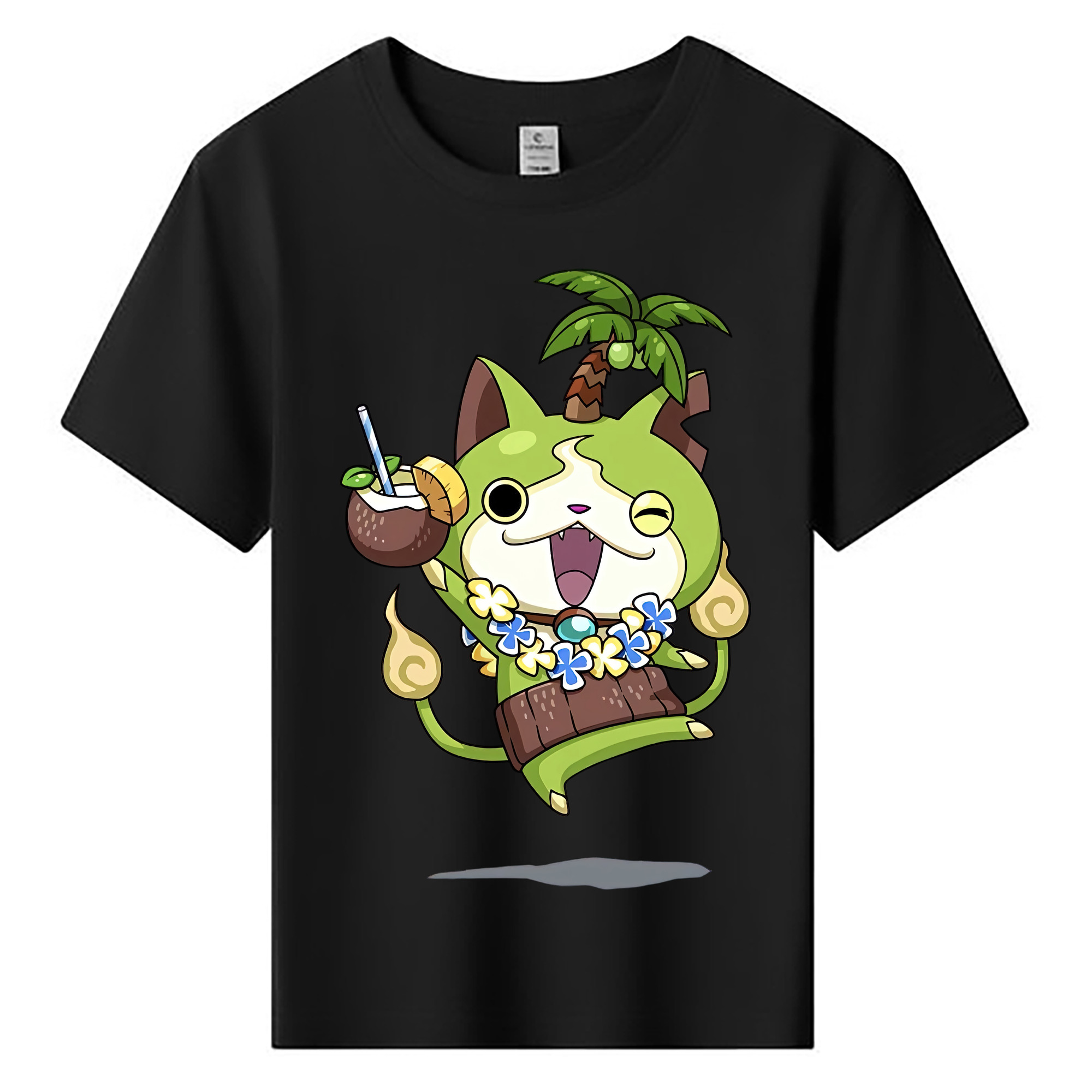 （画像用） 妖怪ウォッチ Yo-kai Watch 綿100％キッズTシャツ（フロントプリント）