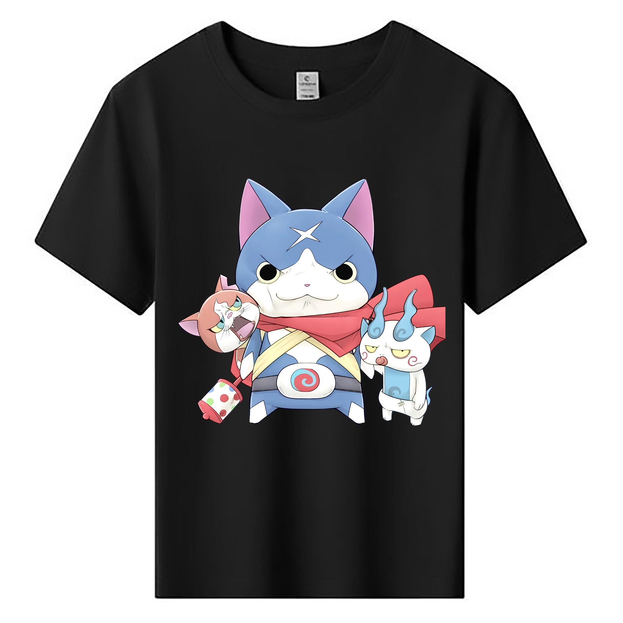 （画像用） 妖怪ウォッチ Yo-kai Watch 綿100％キッズTシャツ（フロントプリント）