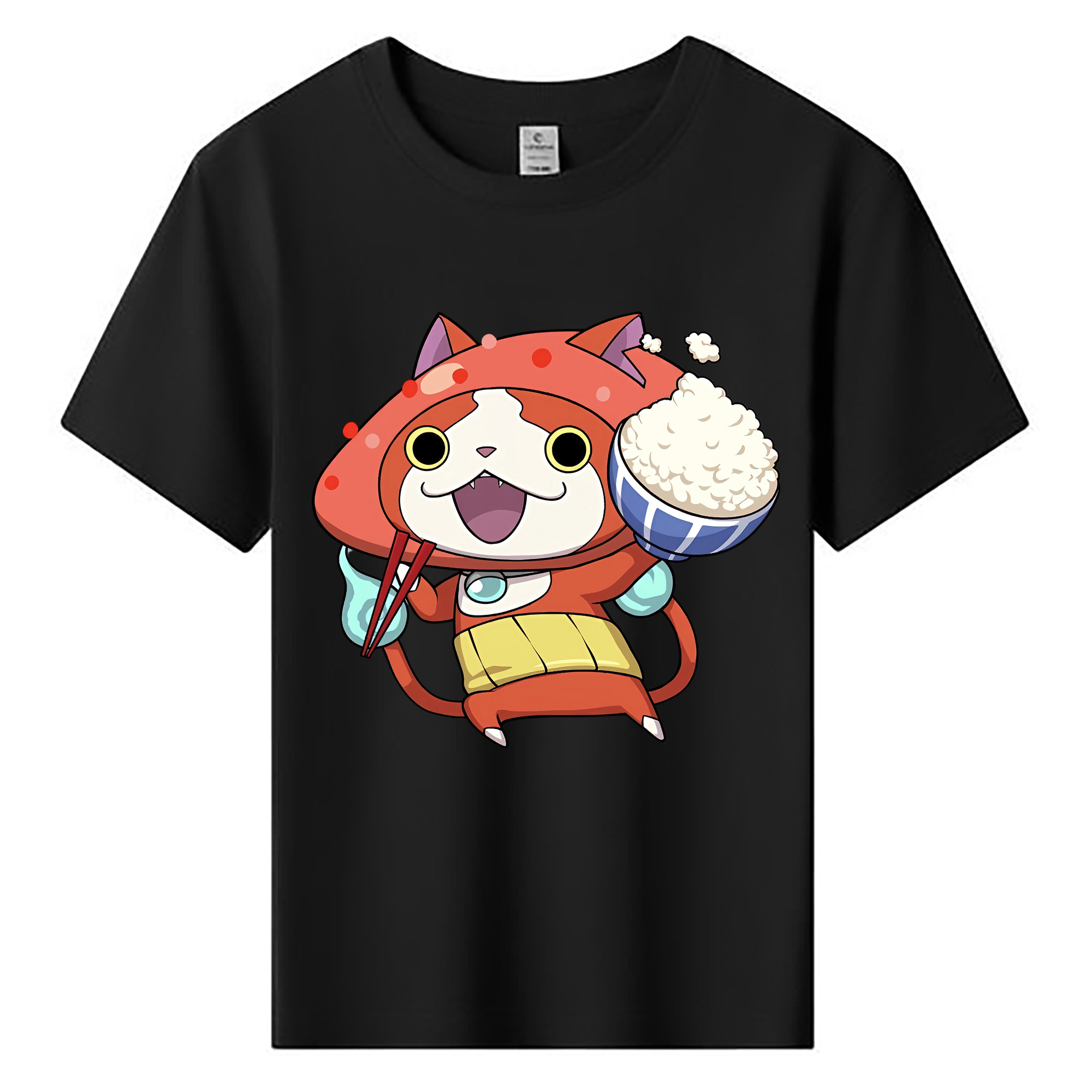 （画像用） 妖怪ウォッチ Yo-kai Watch 綿100％キッズTシャツ（フロントプリント）