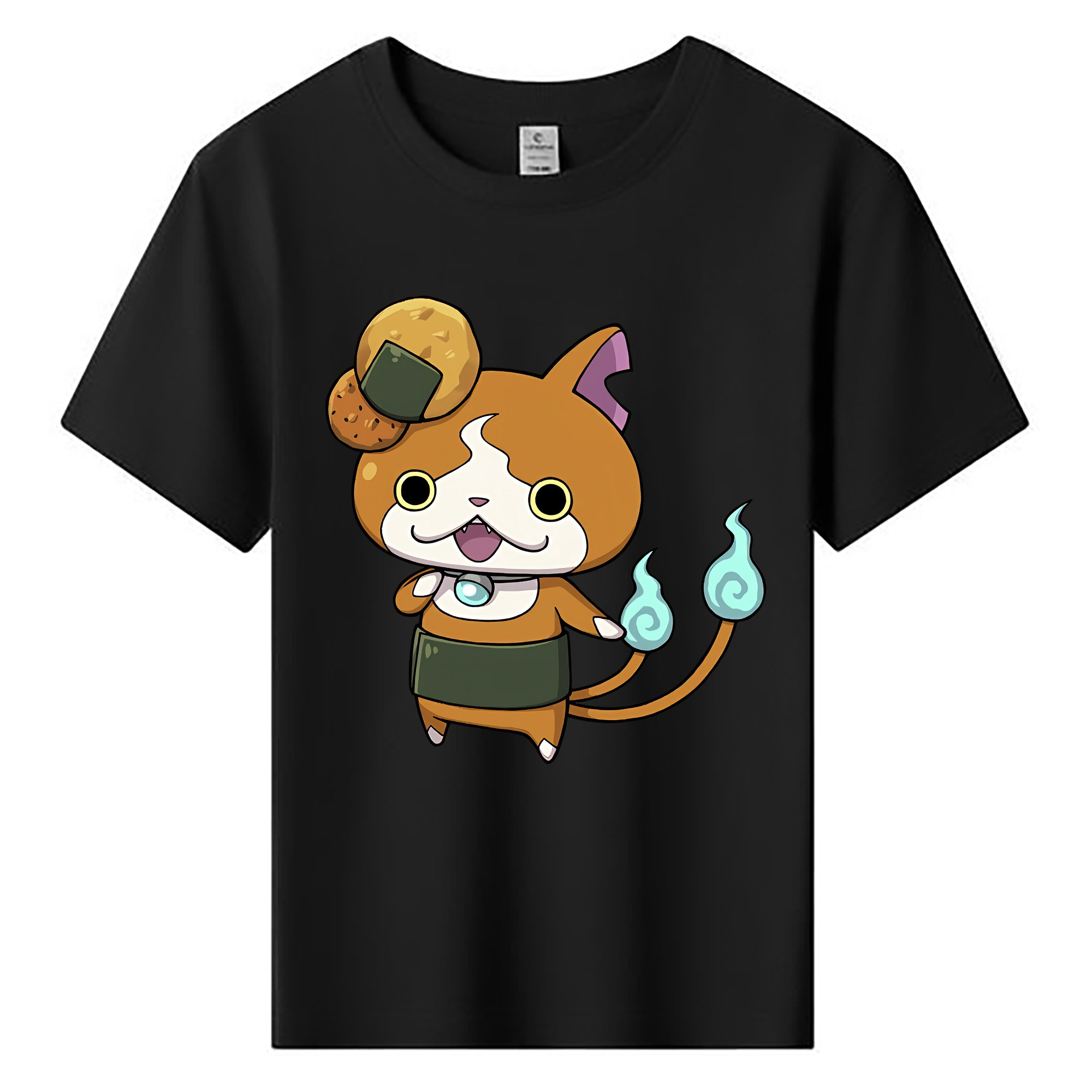 （画像用） 妖怪ウォッチ Yo-kai Watch 綿100％キッズTシャツ（フロントプリント）