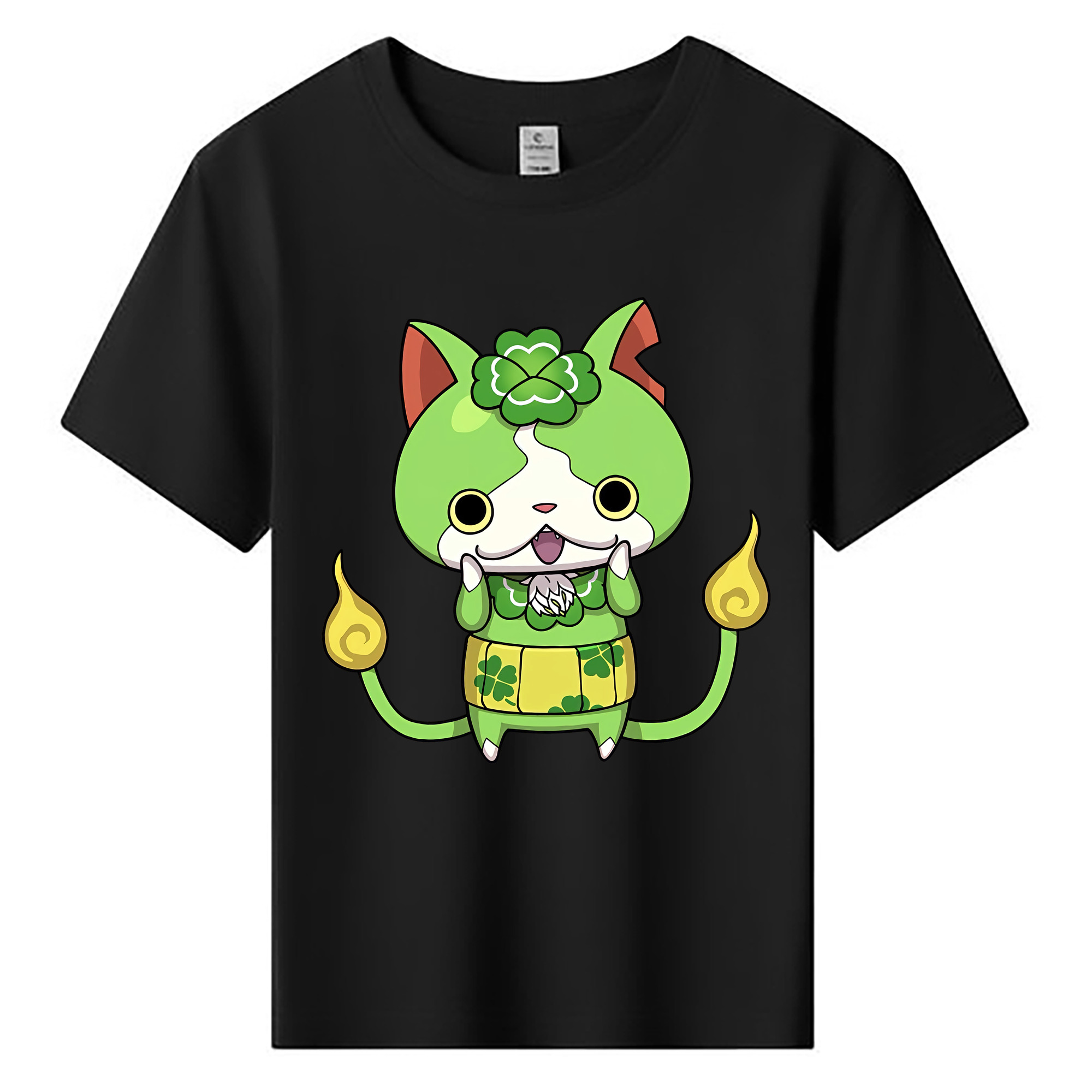 （画像用） 妖怪ウォッチ Yo-kai Watch 綿100％キッズTシャツ（フロントプリント）