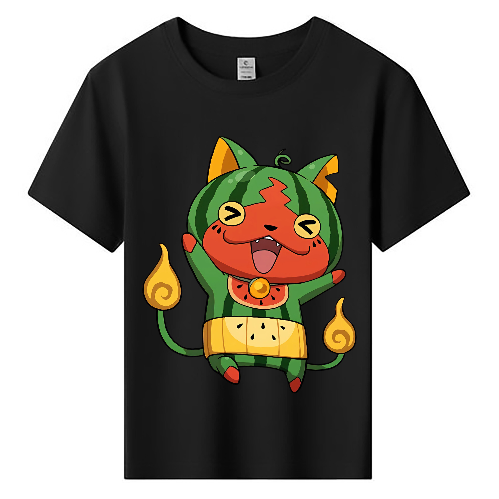 （画像用） 妖怪ウォッチ Yo-kai Watch 綿100％キッズTシャツ（フロントプリント）