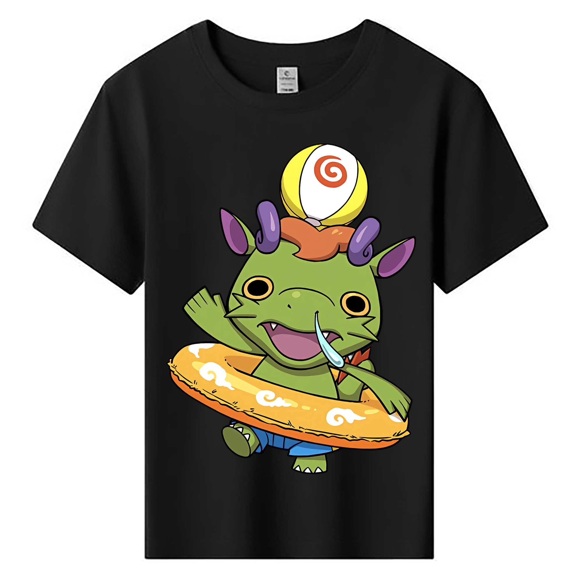 （画像用） 妖怪ウォッチ Yo-kai Watch 綿100％キッズTシャツ（フロントプリント）
