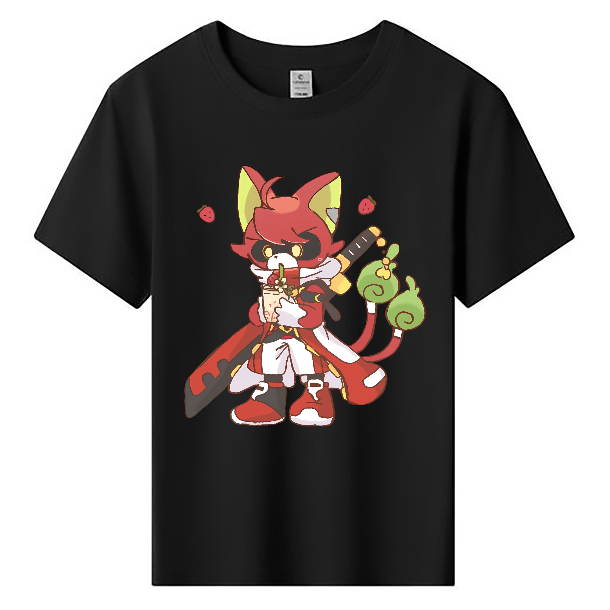 （画像用） 妖怪ウォッチ Yo-kai Watch 綿100％キッズTシャツ（フロントプリント）