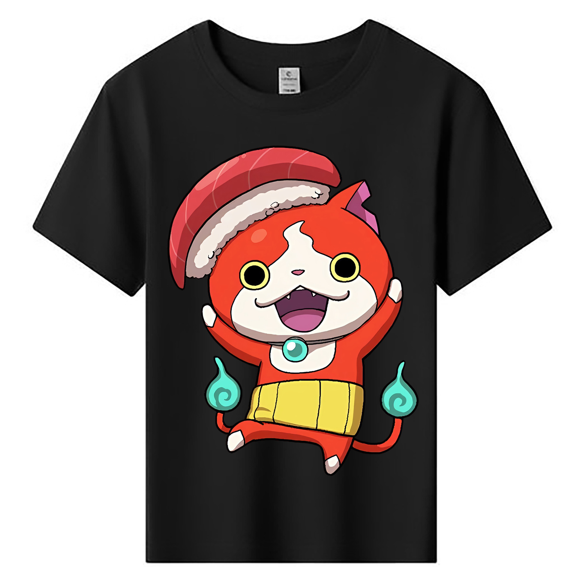 （画像用） 妖怪ウォッチ Yo-kai Watch 綿100％キッズTシャツ（フロントプリント）