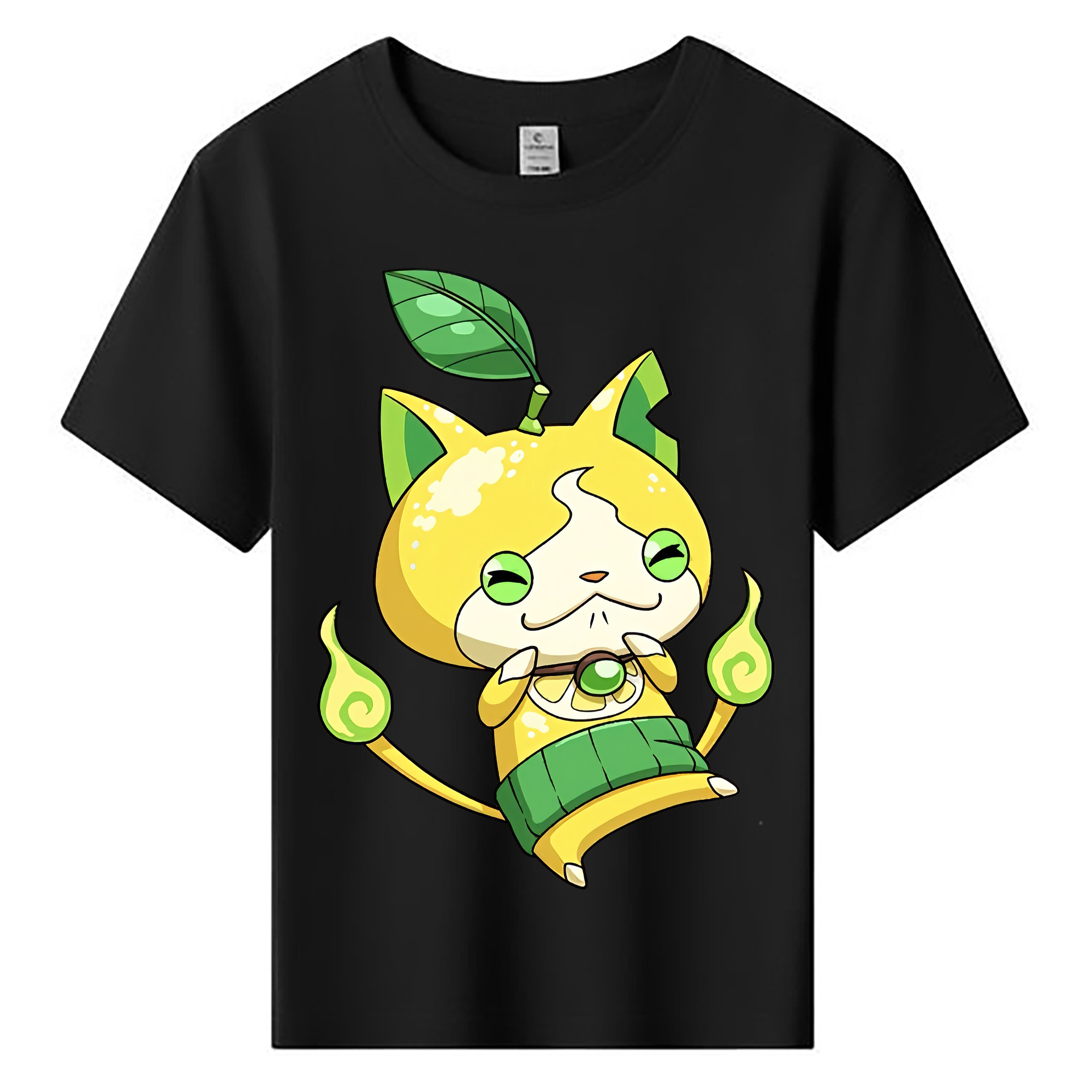 （画像用） 妖怪ウォッチ Yo-kai Watch 綿100％キッズTシャツ（フロントプリント）