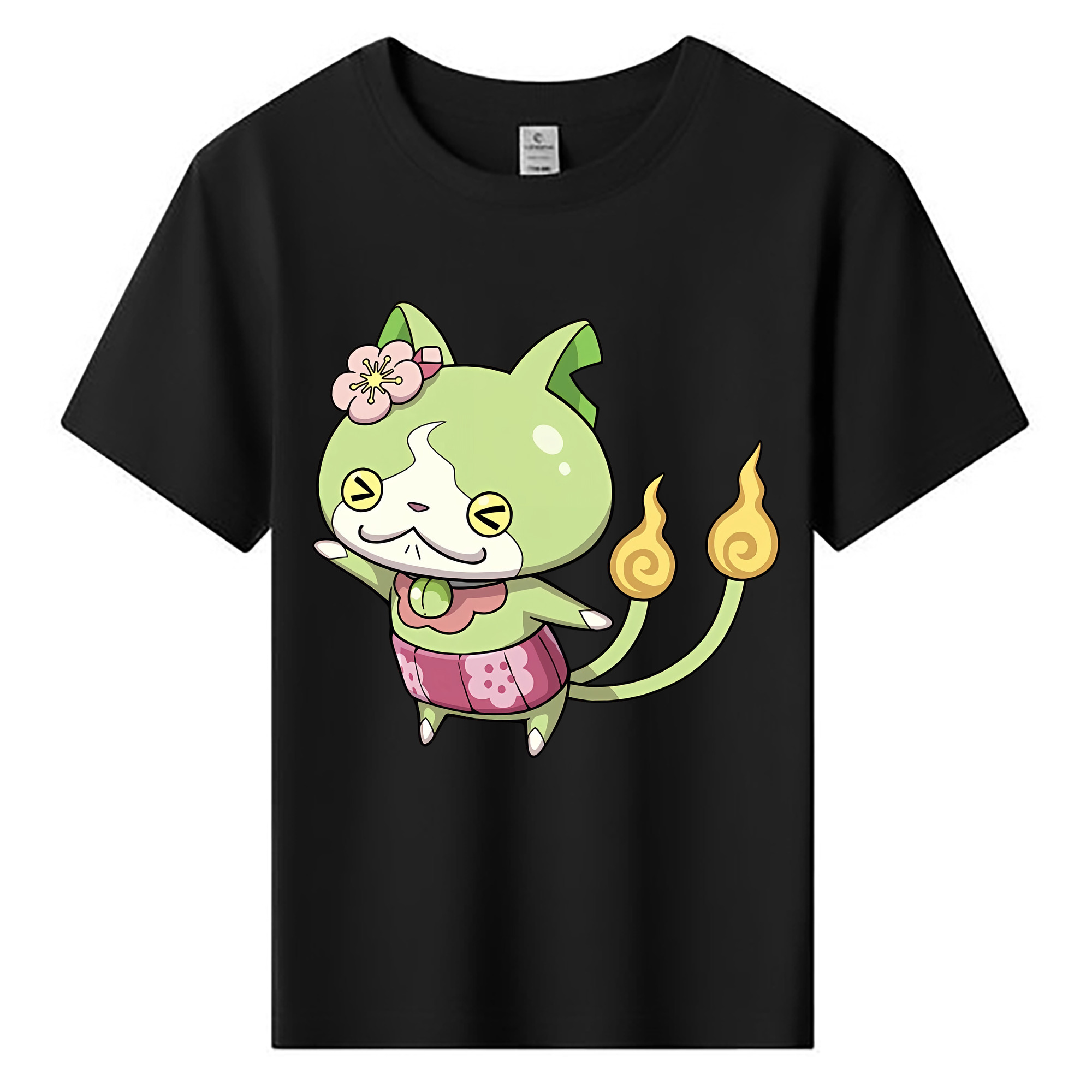 （画像用） 妖怪ウォッチ Yo-kai Watch 綿100％キッズTシャツ（フロントプリント）