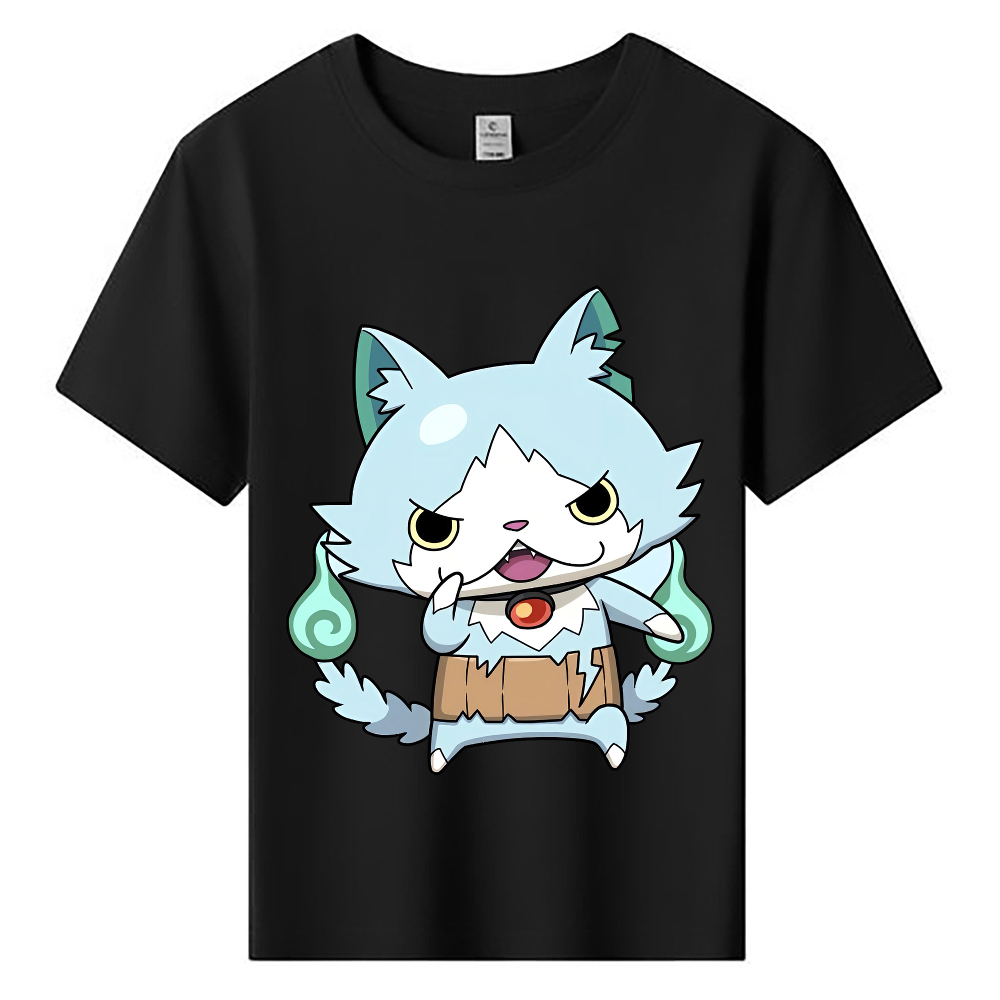 （画像用） 妖怪ウォッチ Yo-kai Watch 綿100％キッズTシャツ（フロントプリント）
