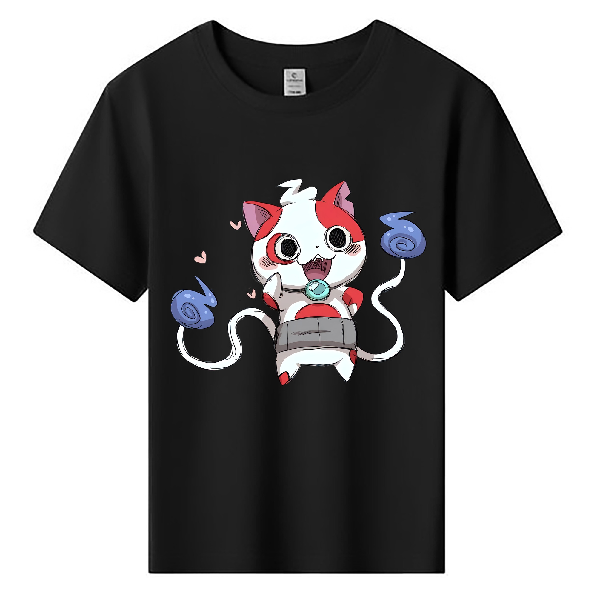 （画像用） 妖怪ウォッチ Yo-kai Watch 綿100％キッズTシャツ（フロントプリント）