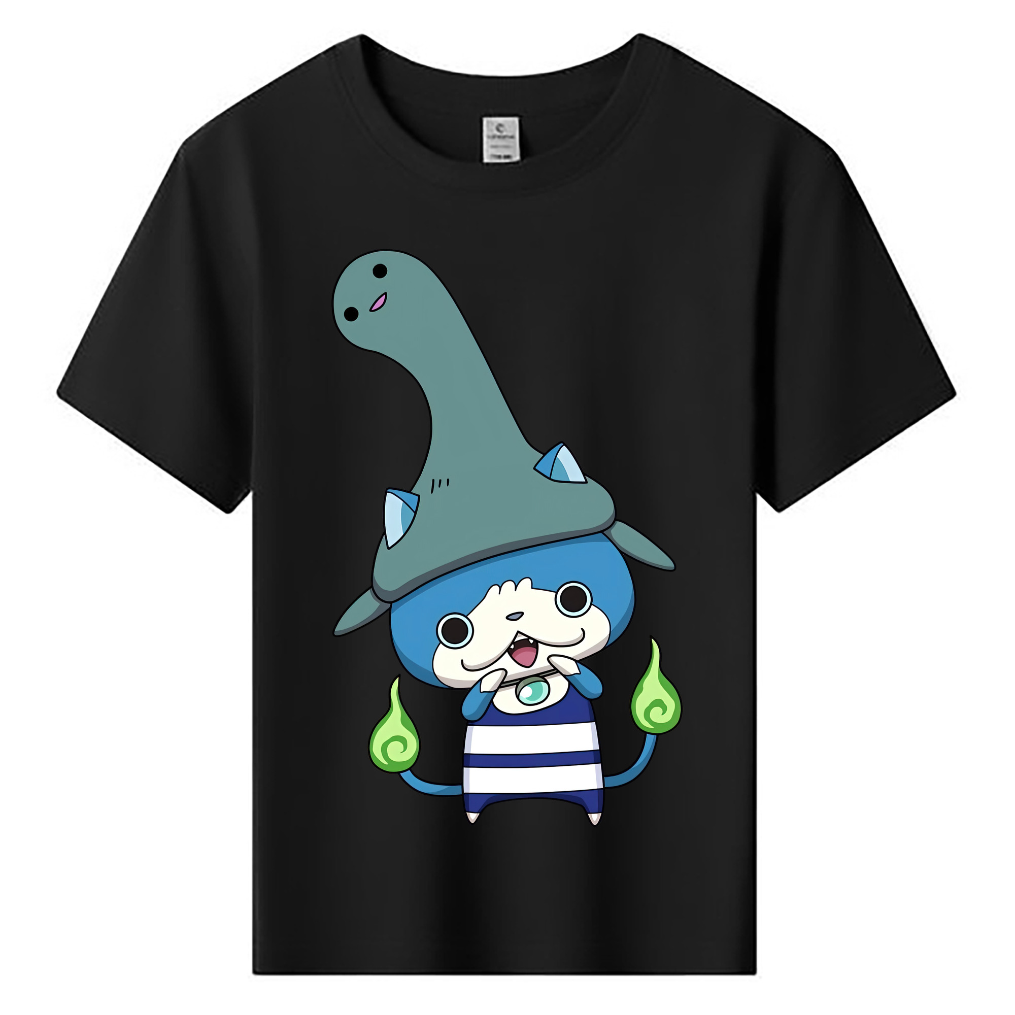 （画像用） 妖怪ウォッチ Yo-kai Watch 綿100％キッズTシャツ（フロントプリント）