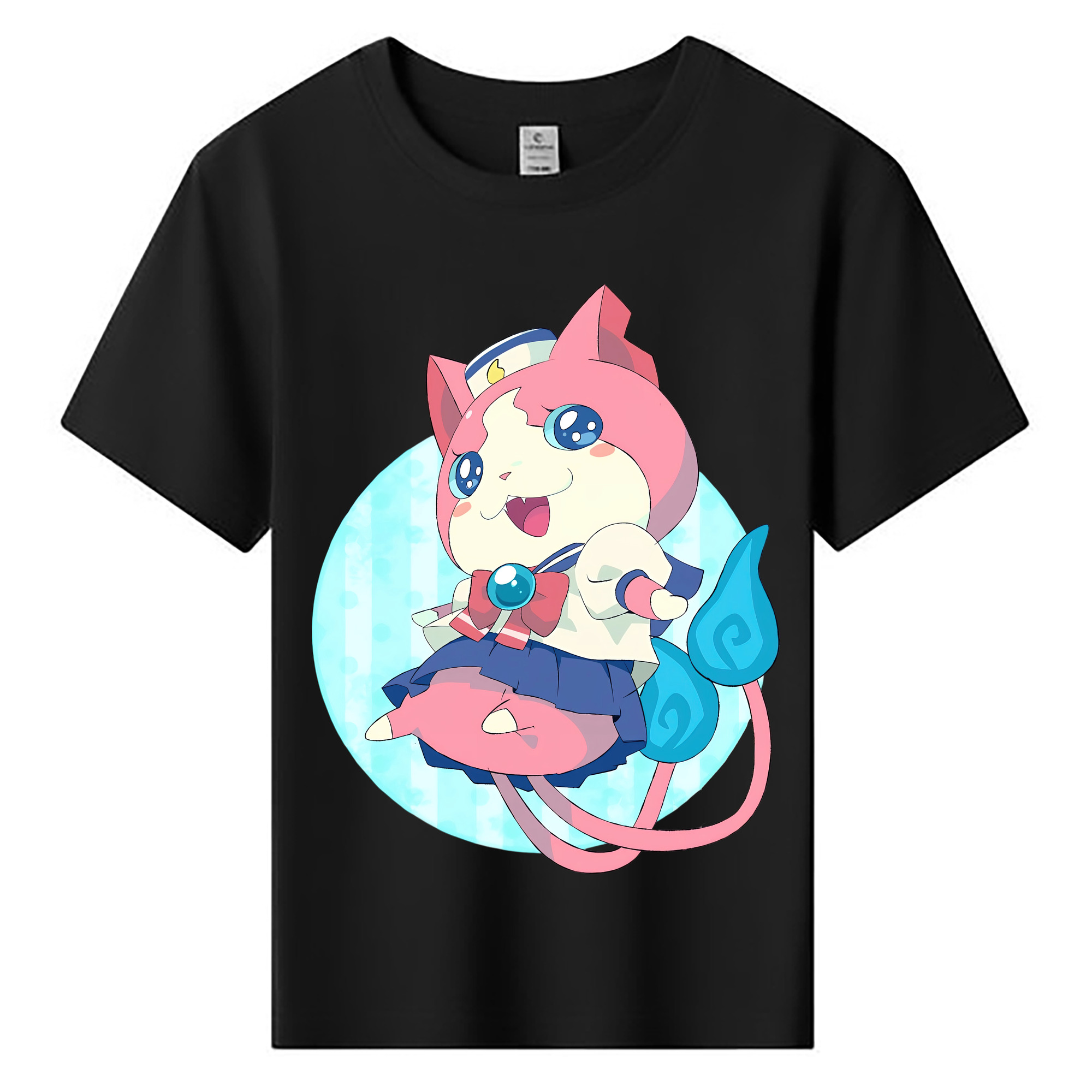 （画像用） 妖怪ウォッチ Yo-kai Watch 綿100％キッズTシャツ（フロントプリント）