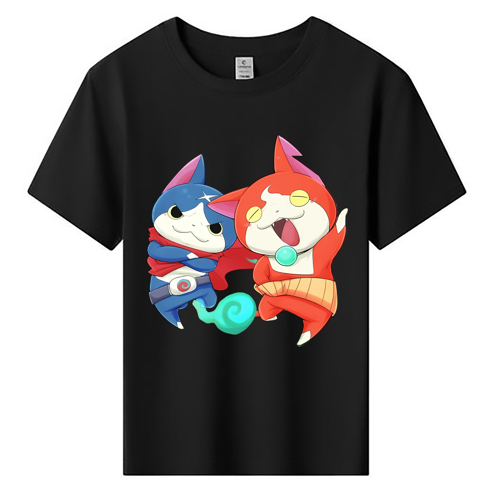 （画像用） 妖怪ウォッチ Yo-kai Watch 綿100％キッズTシャツ（フロントプリント）