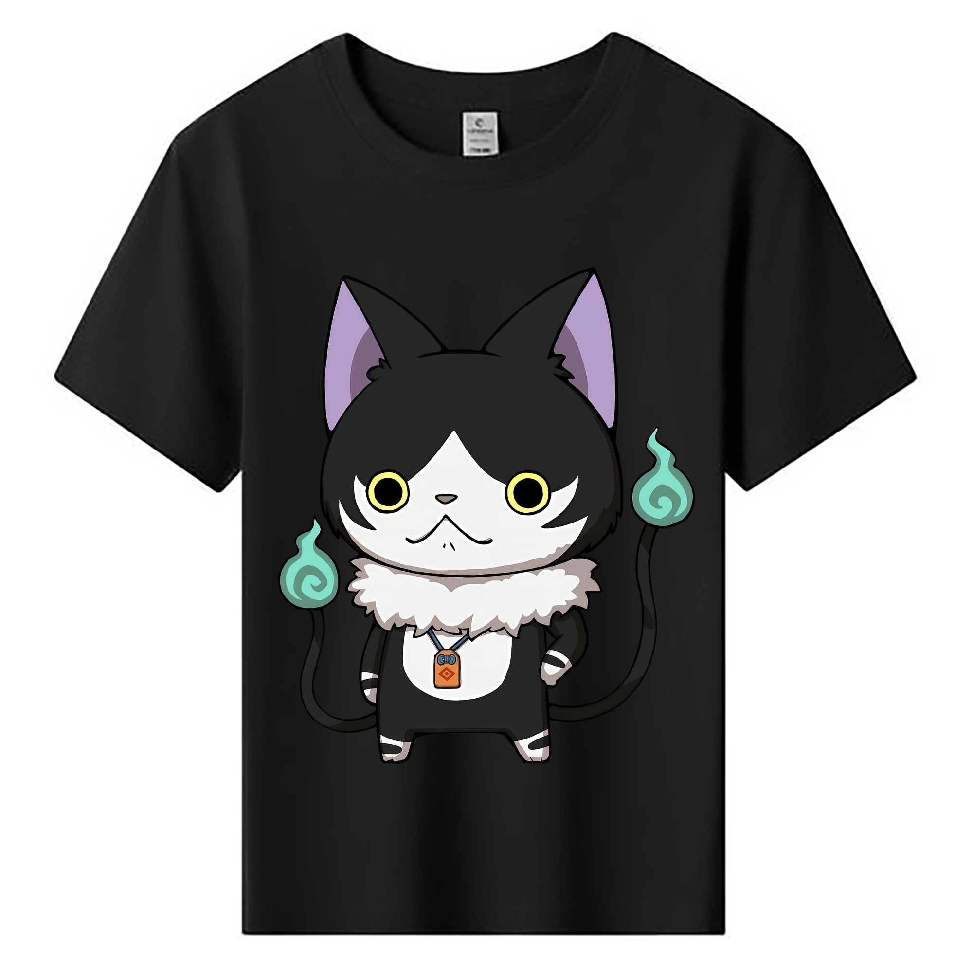 （画像用） 妖怪ウォッチ Yo-kai Watch 綿100％キッズTシャツ（フロントプリント）