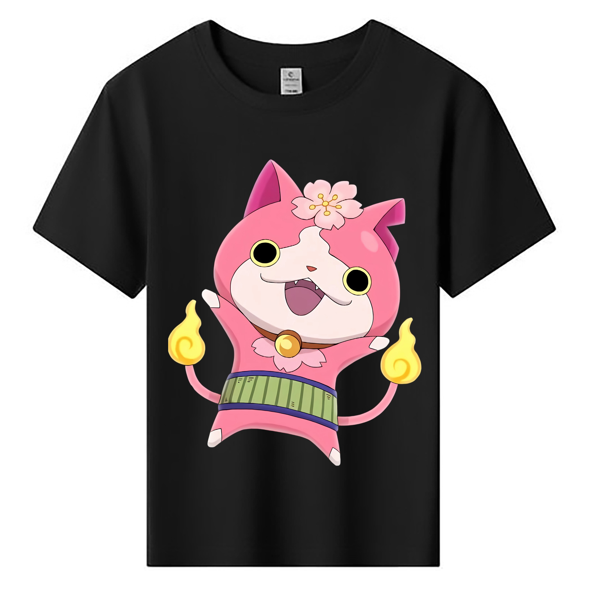 （画像用） 妖怪ウォッチ Yo-kai Watch 綿100％キッズTシャツ（フロントプリント）