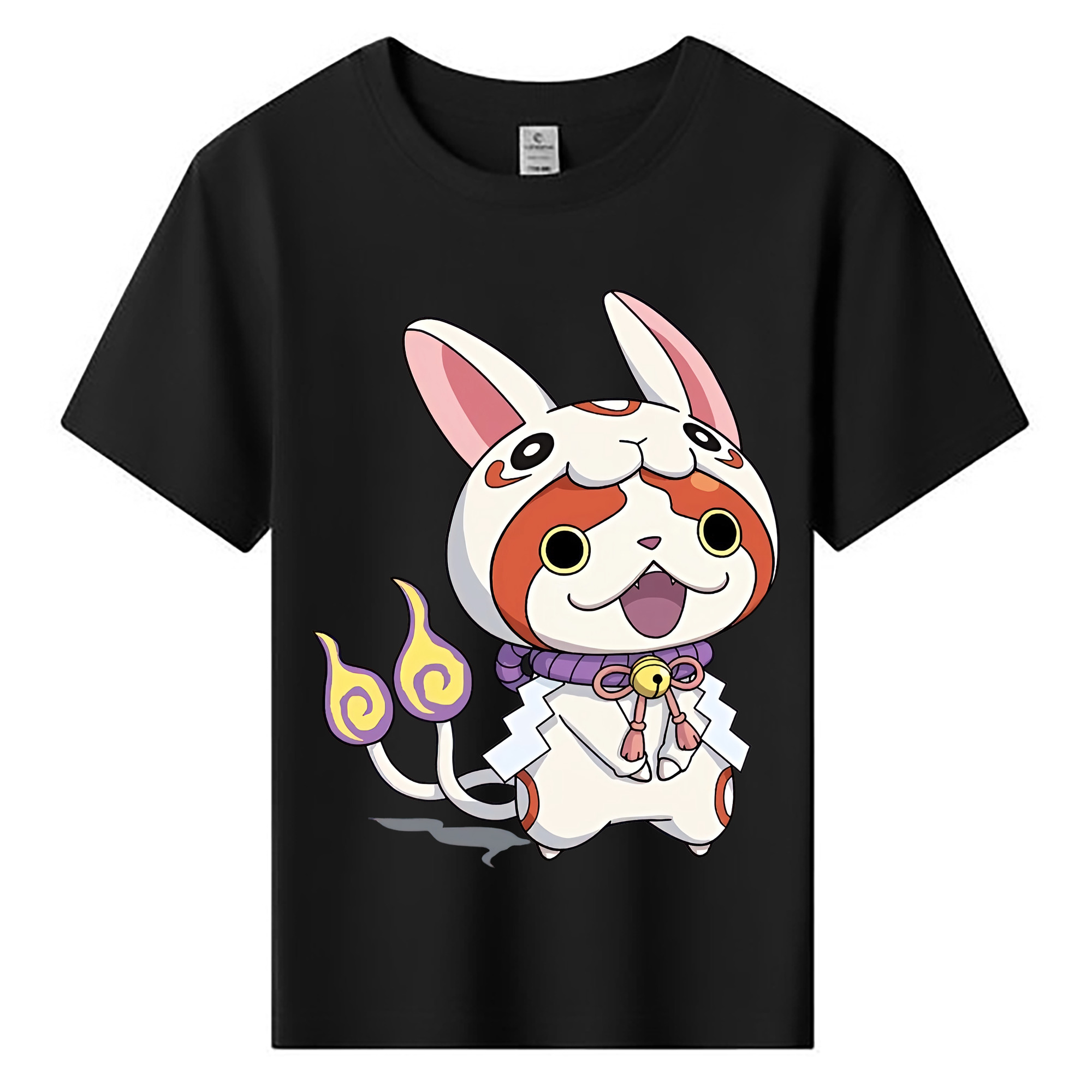 （画像用） 妖怪ウォッチ Yo-kai Watch 綿100％キッズTシャツ（フロントプリント）