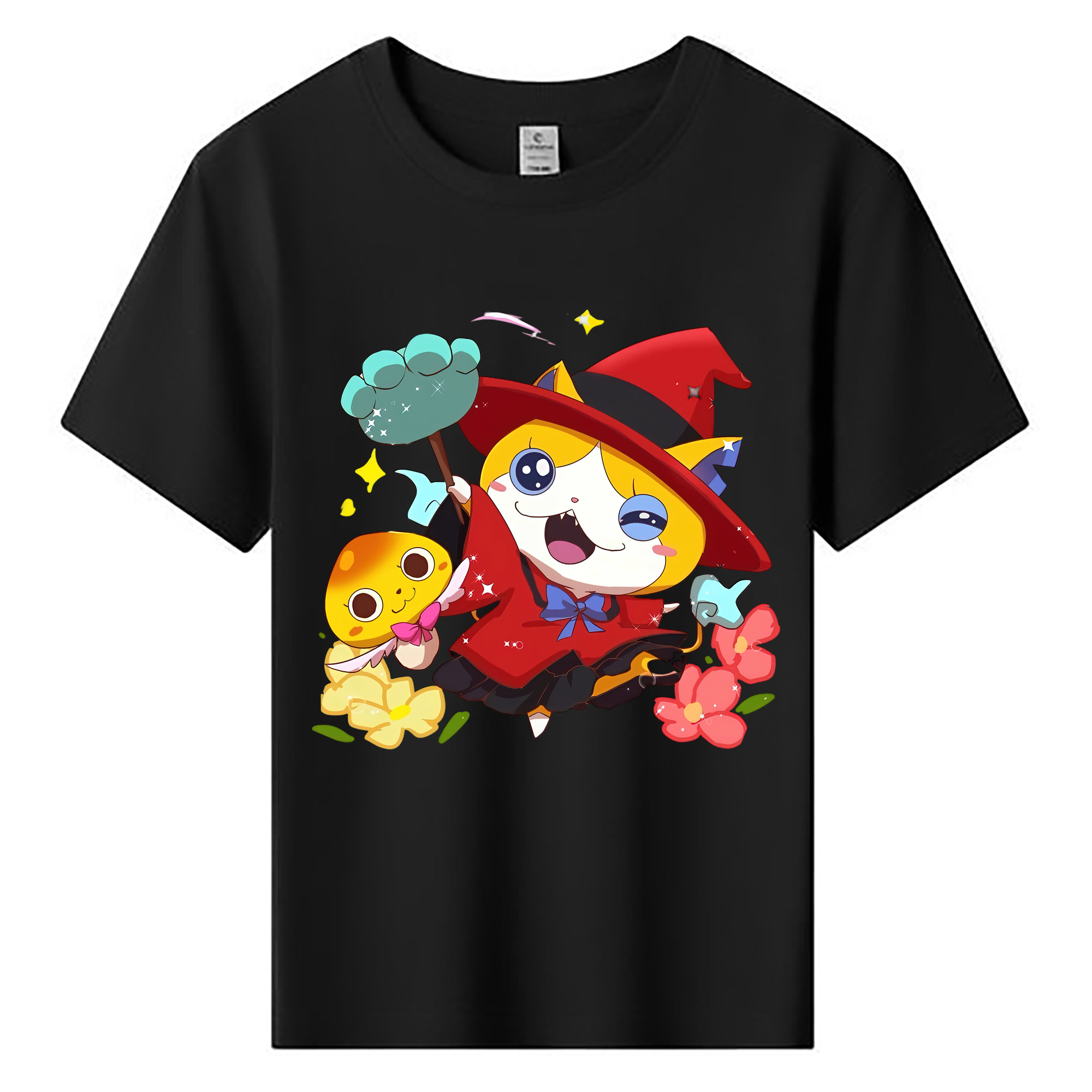 （画像用） 妖怪ウォッチ Yo-kai Watch 綿100％キッズTシャツ（フロントプリント）