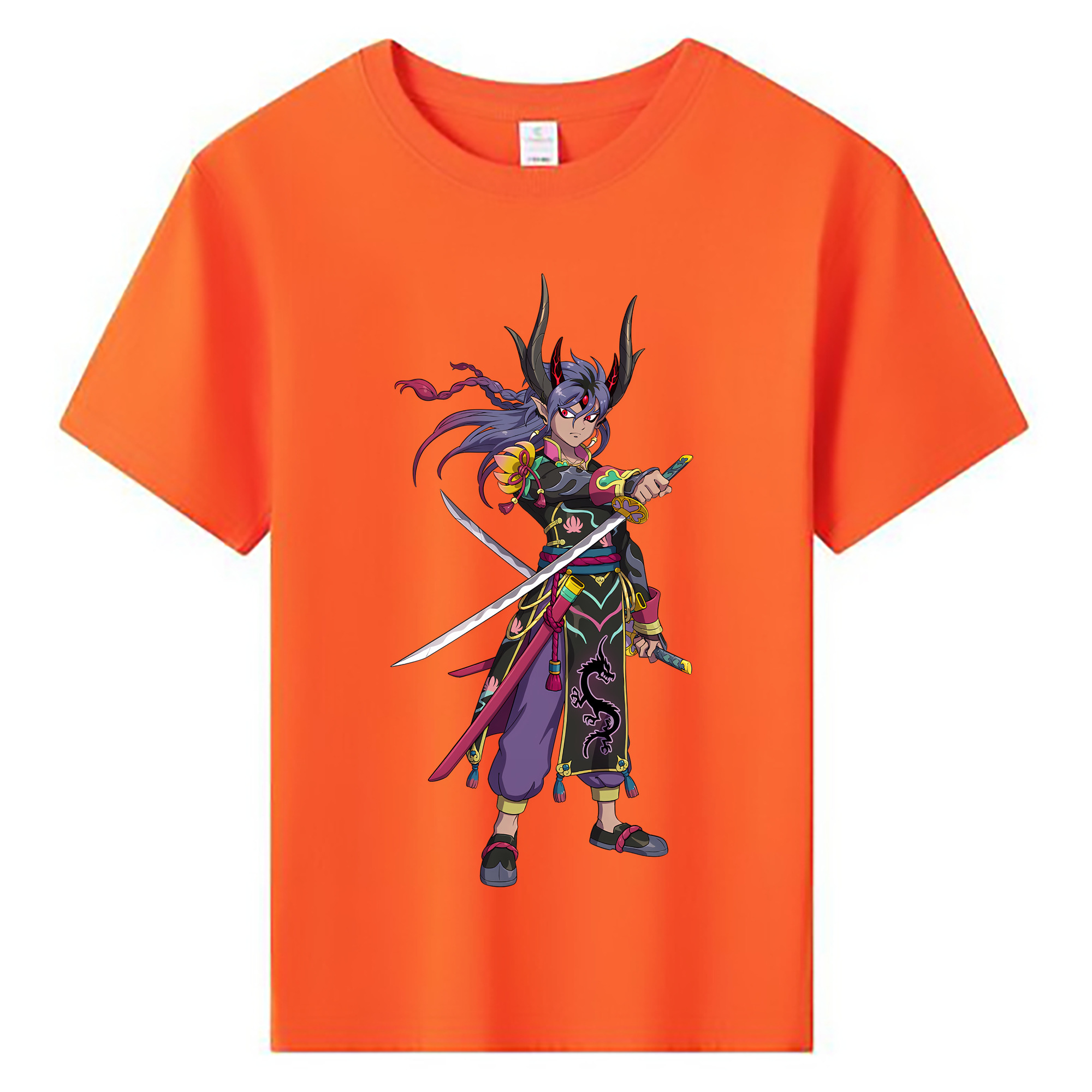 （画像用） 妖怪ウォッチ Yo-kai Watch 綿100％キッズTシャツ（フロントプリント）