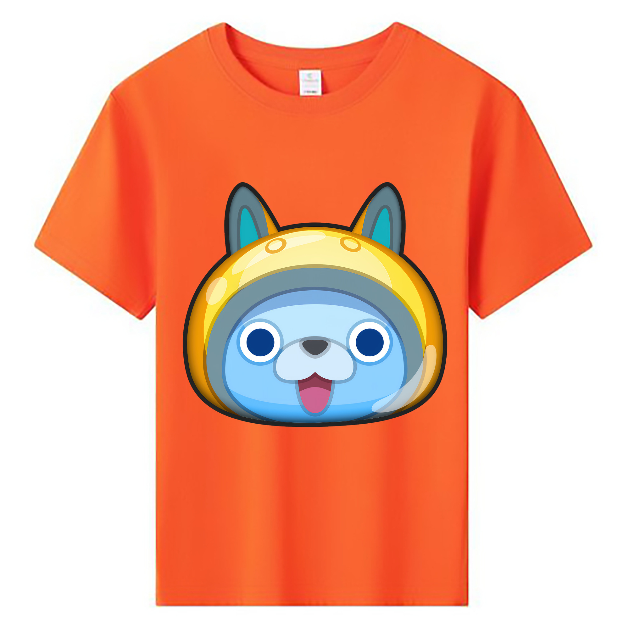 （画像用） 妖怪ウォッチ Yo-kai Watch 綿100％キッズTシャツ（フロントプリント）
