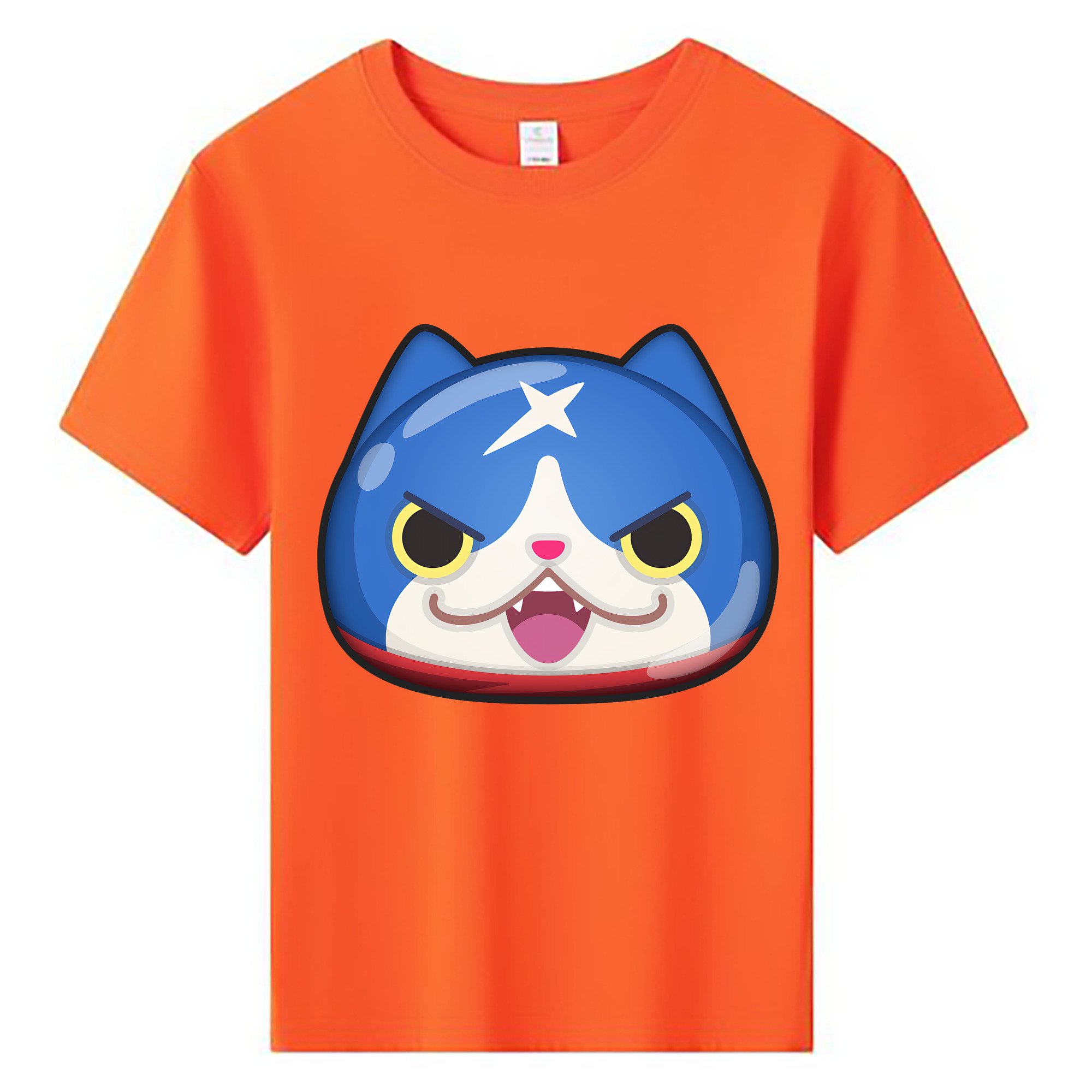 （画像用） 妖怪ウォッチ Yo-kai Watch 綿100％キッズTシャツ（フロントプリント）