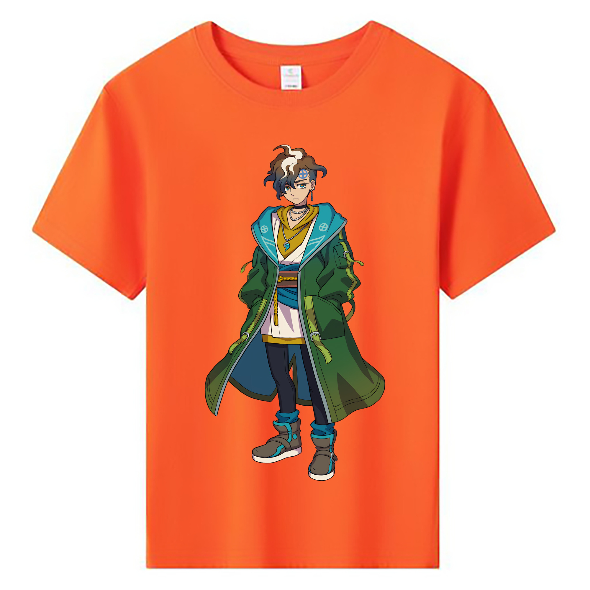 （画像用） 妖怪ウォッチ Yo-kai Watch 綿100％キッズTシャツ（フロントプリント）